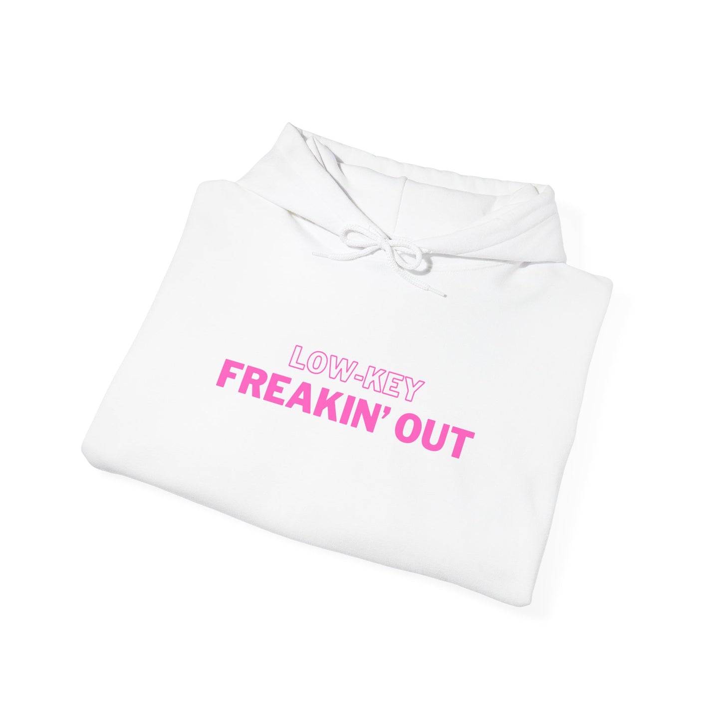 Low Key Freakin Out Hoodie | Premium Soft Pullover Hoodie
