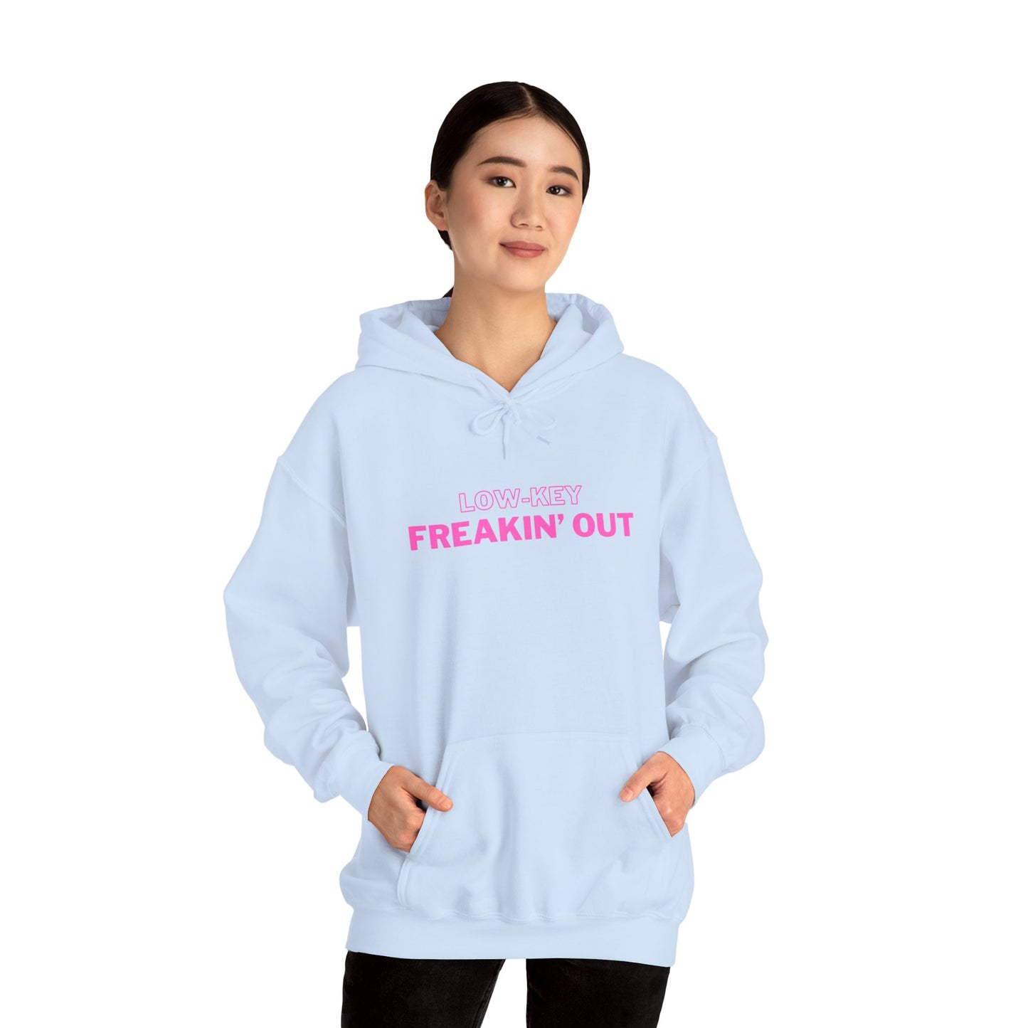 Low Key Freakin Out Hoodie | Premium Soft Pullover Hoodie