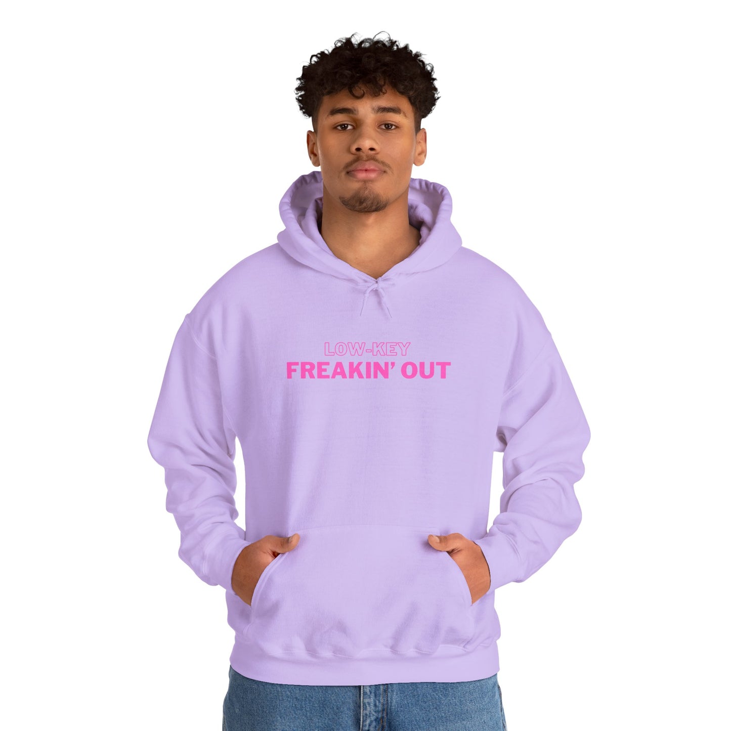 Low Key Freakin Out Hoodie | Premium Soft Pullover Hoodie