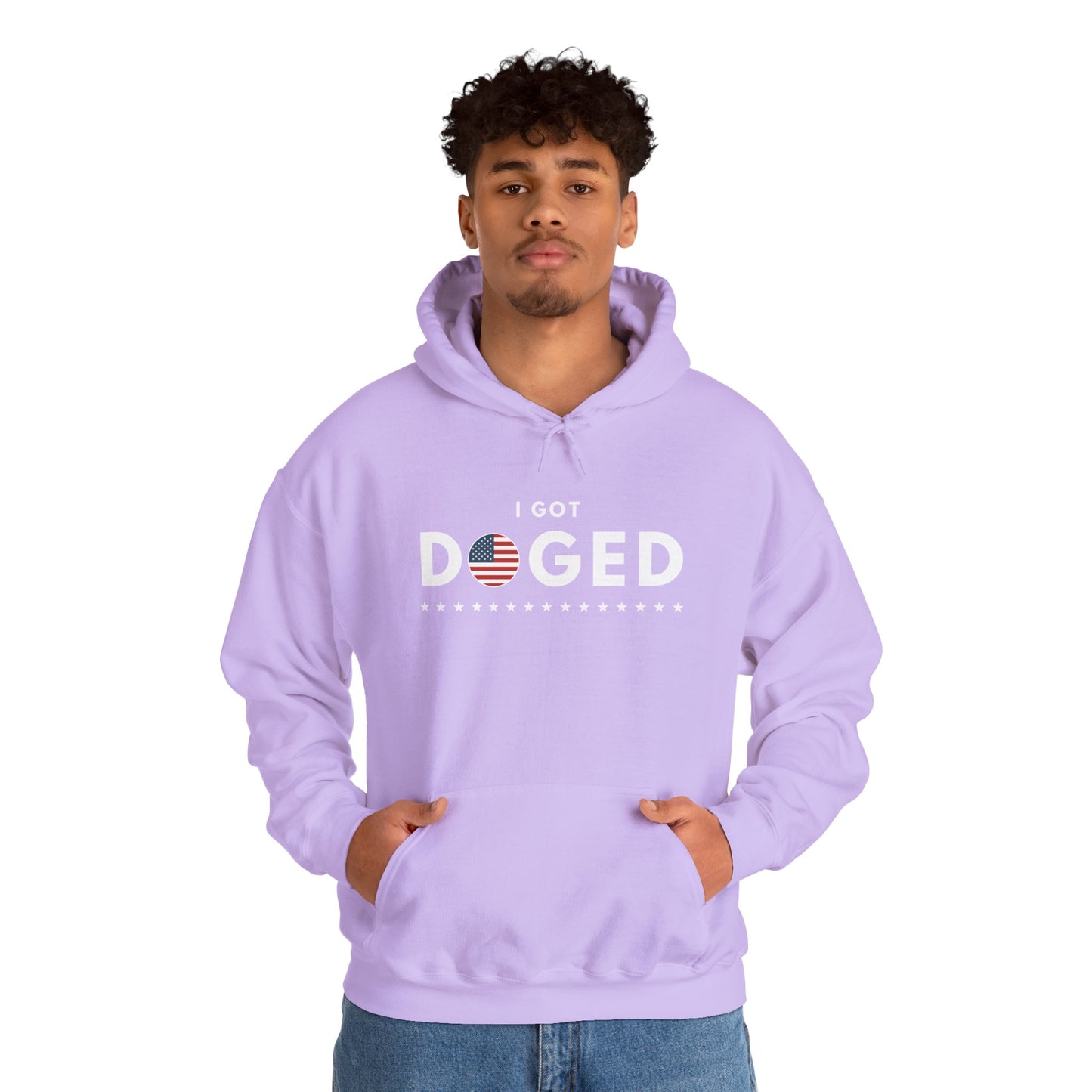 I Got Doged (Flag) | Unisex Hooded Sweatshirt