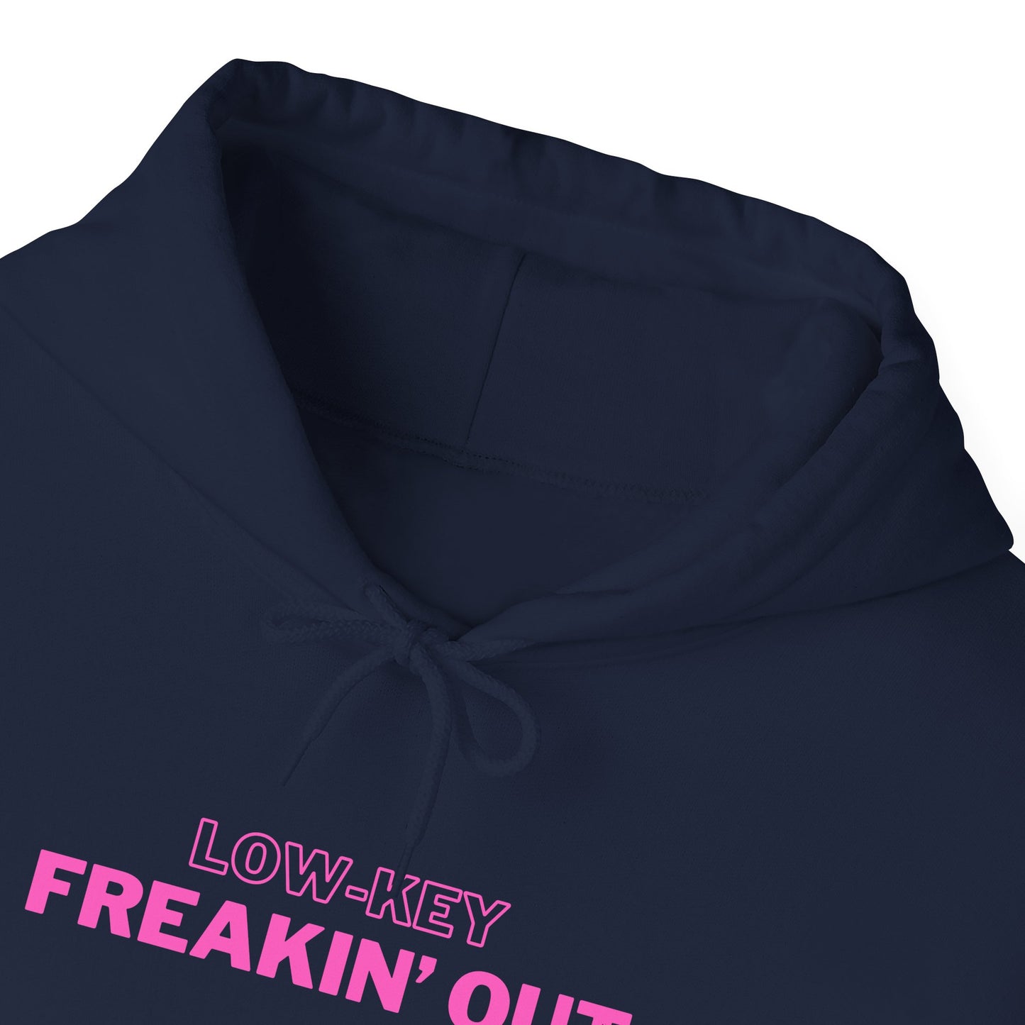 Low Key Freakin Out Hoodie | Premium Soft Pullover Hoodie