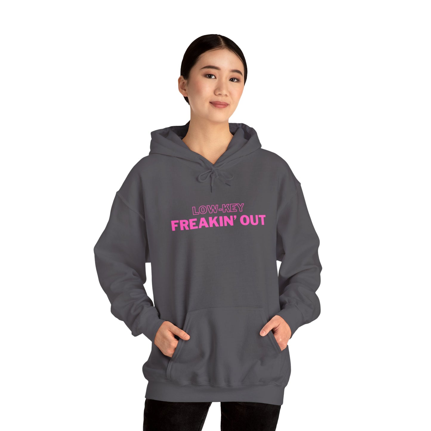 Low Key Freakin Out Hoodie | Premium Soft Pullover Hoodie
