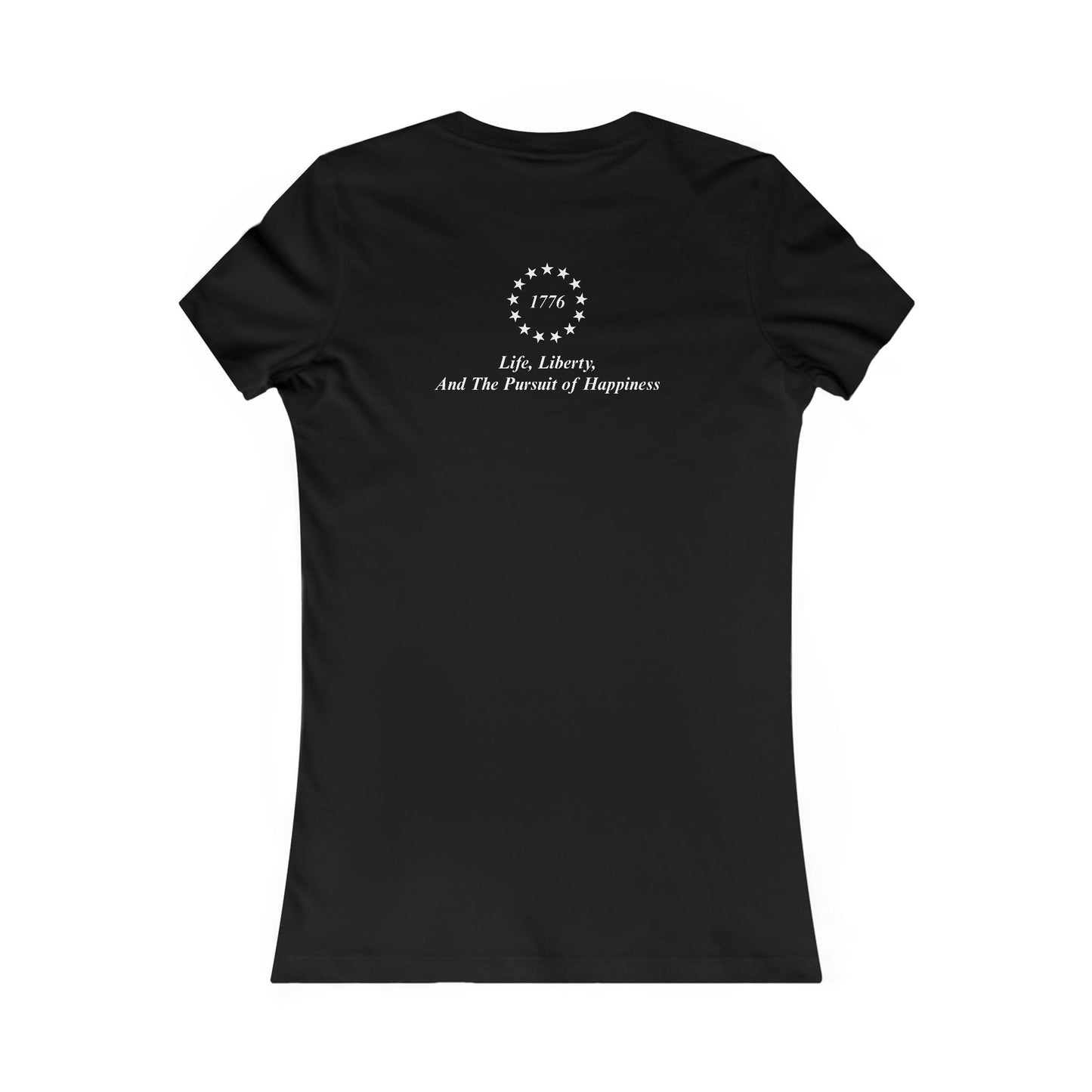 Dissent. Demand. Dignity. (Women's Fitted Tee)
