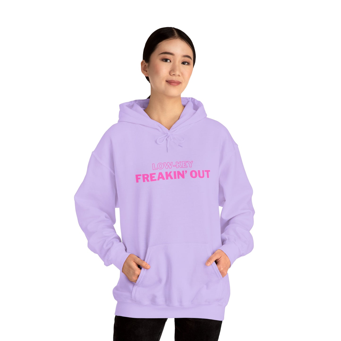 Low Key Freakin Out Hoodie | Premium Soft Pullover Hoodie