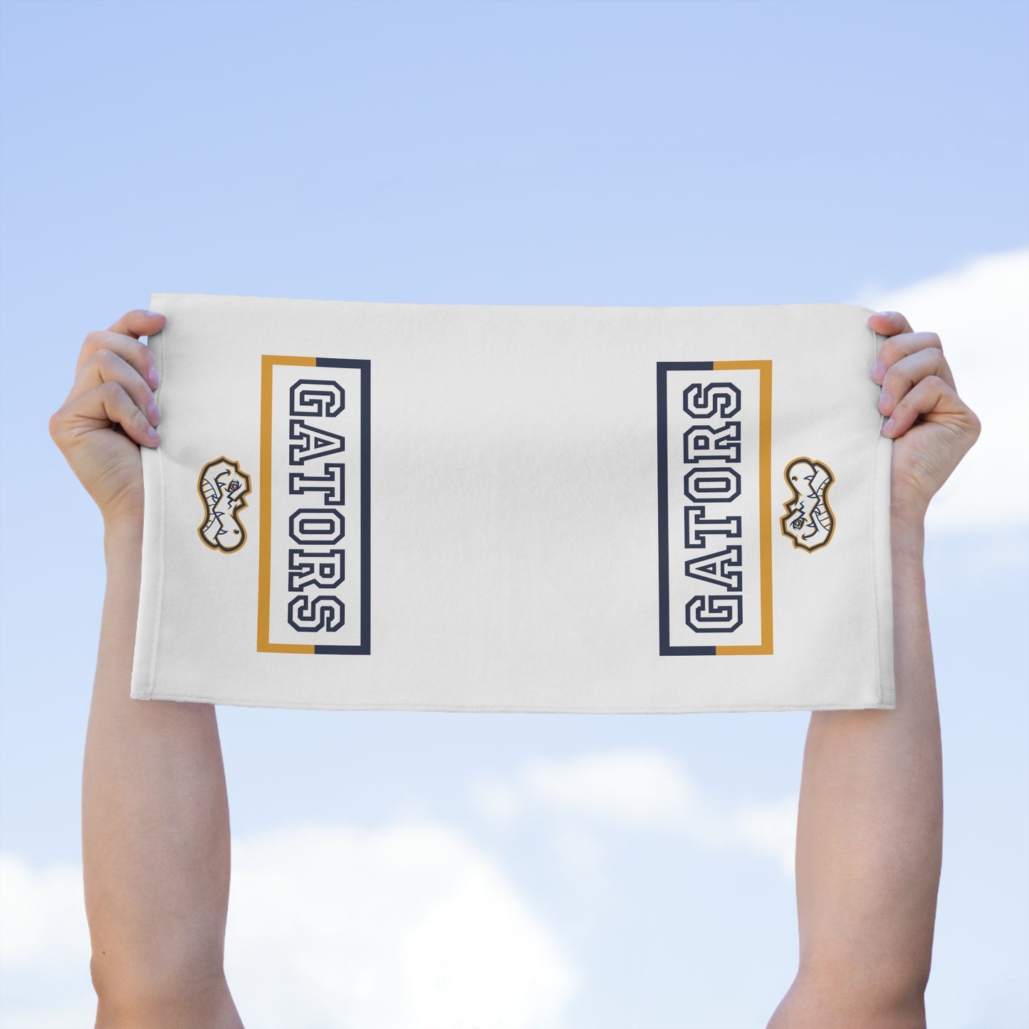 AWS Gators | White Rally Towel (11"x18")