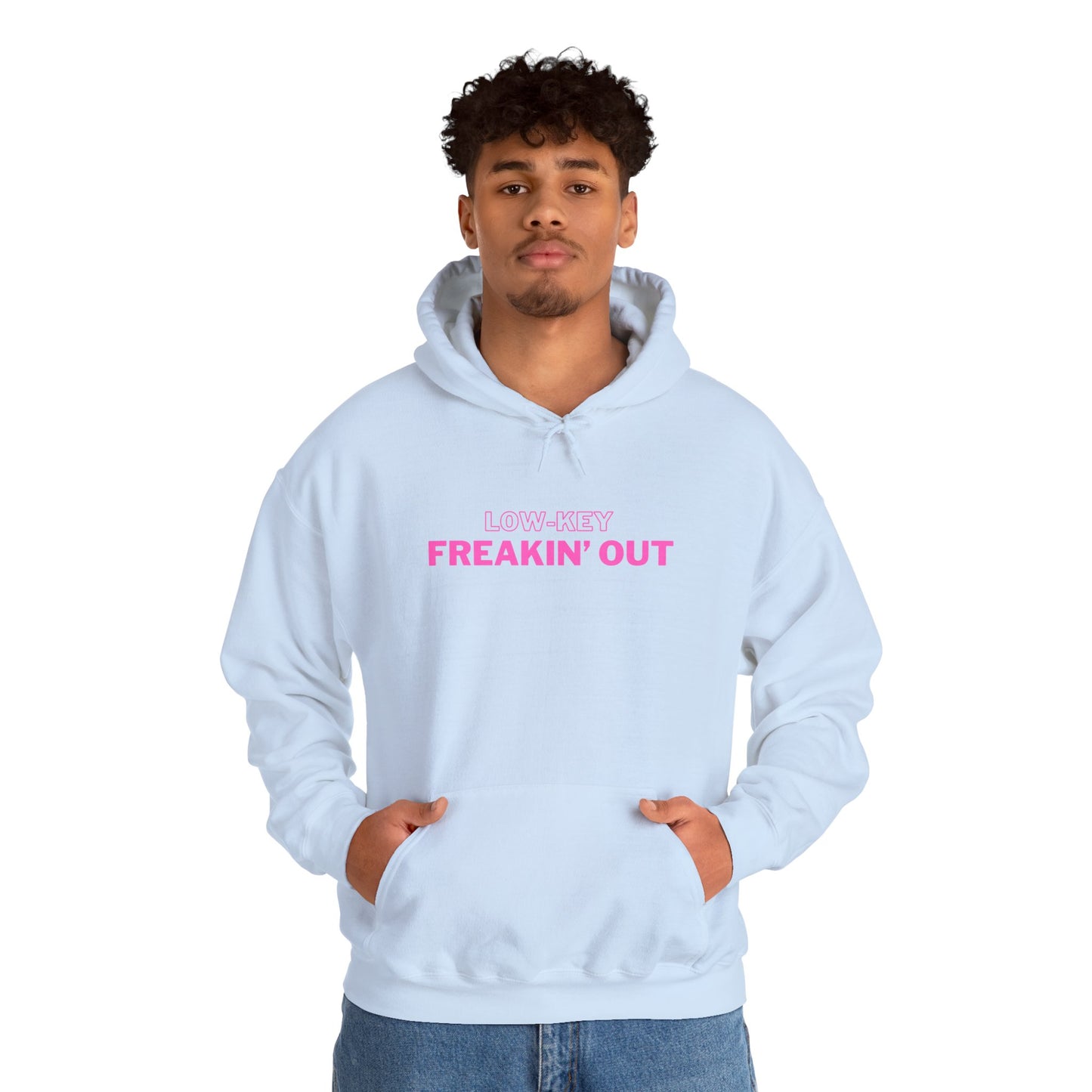 Low Key Freakin Out Hoodie | Premium Soft Pullover Hoodie