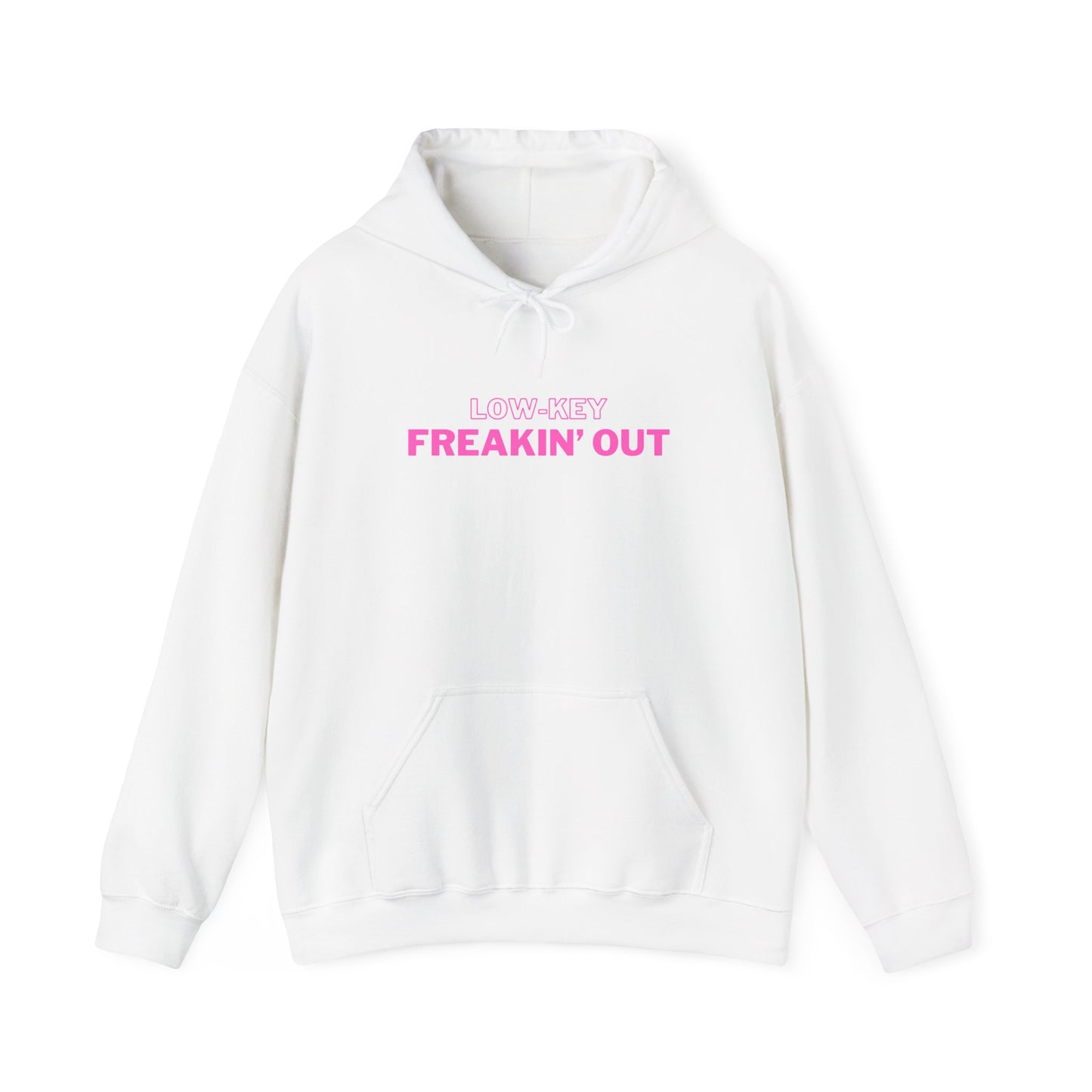 Low Key Freakin Out Hoodie | Premium Soft Pullover Hoodie