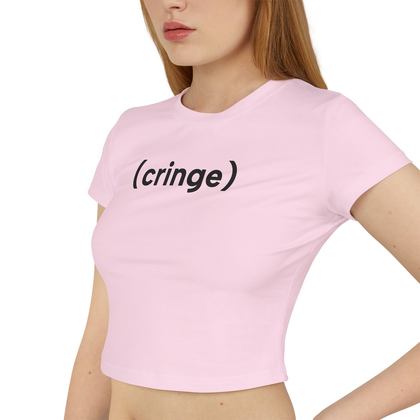 Cringe Crop Tee | Women's T-Shirt