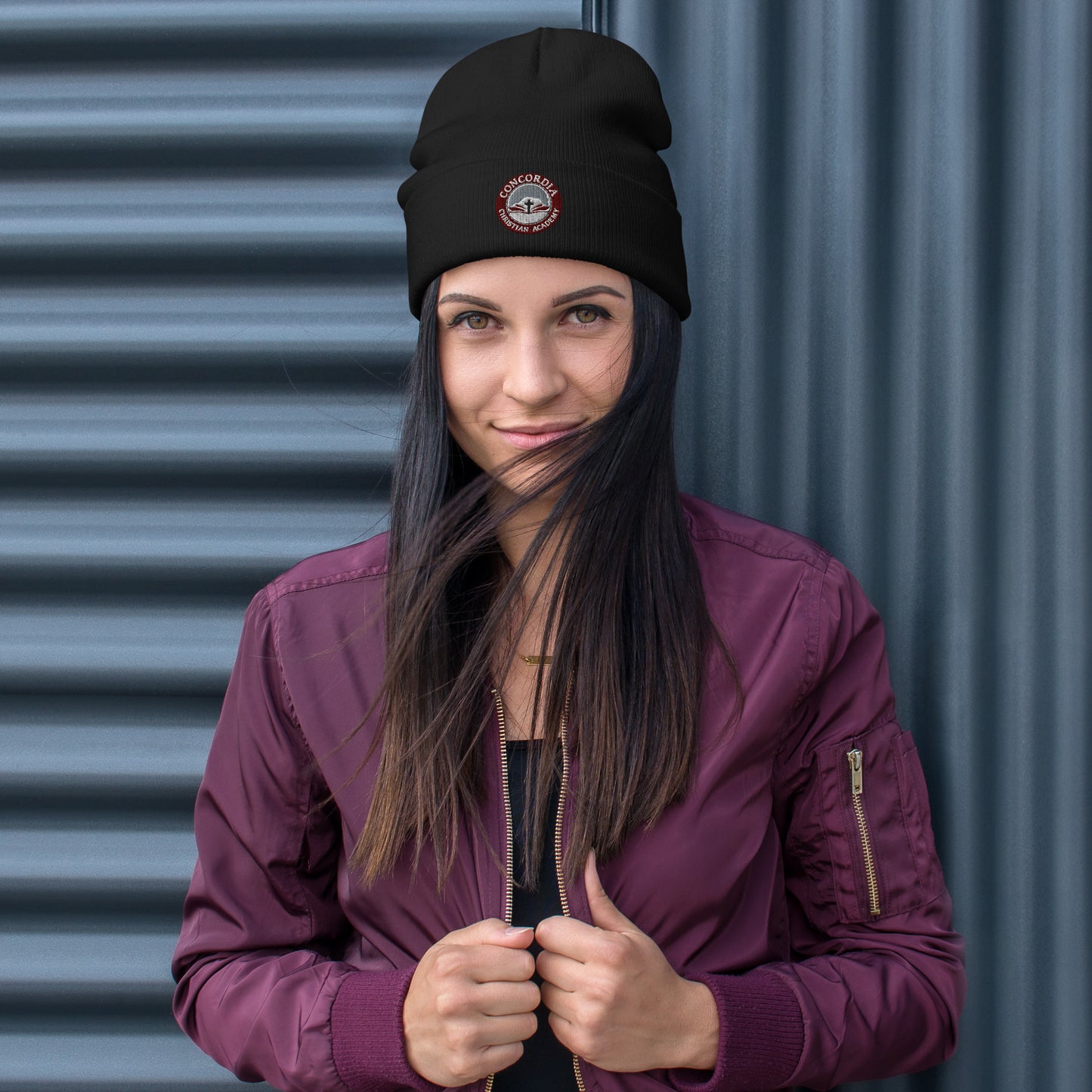 Concordia Christian Academy | Embroidered Knit Beanie