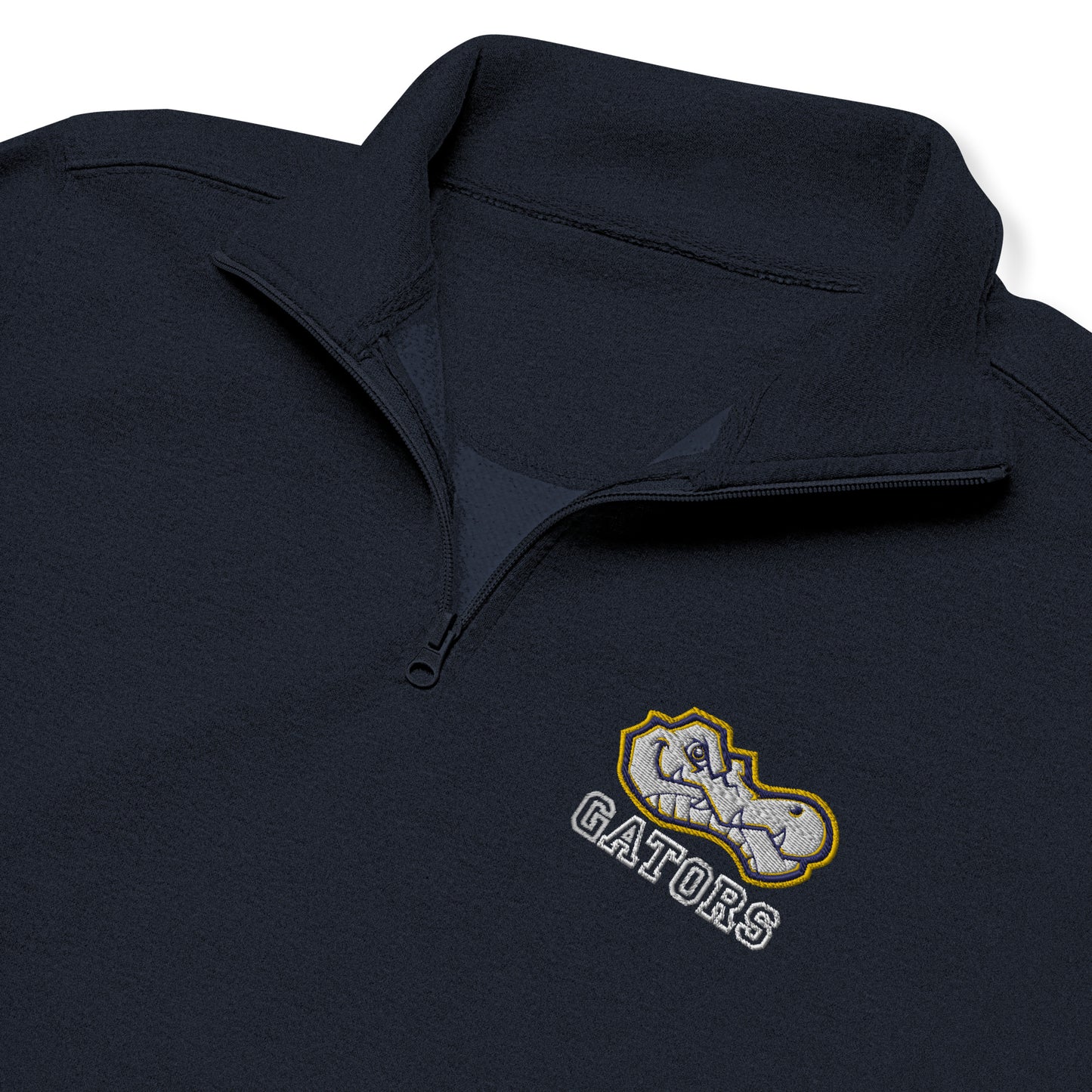 AWS Gators | Unisex Fleece Quarter-Zip Pullover (Navy)