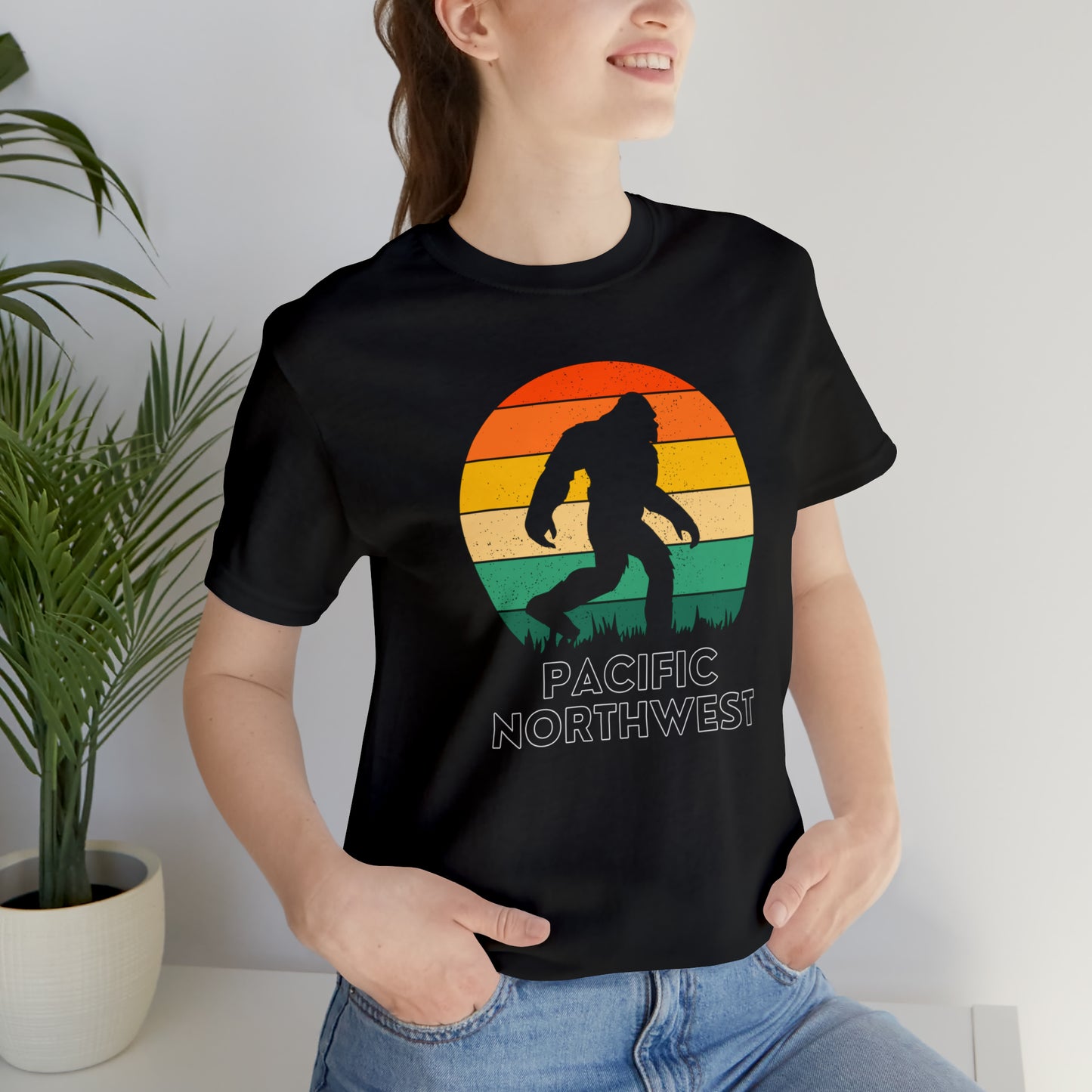 Pacific Northwest Bigfoot | Men/Unisex T-Shirt - Mightee