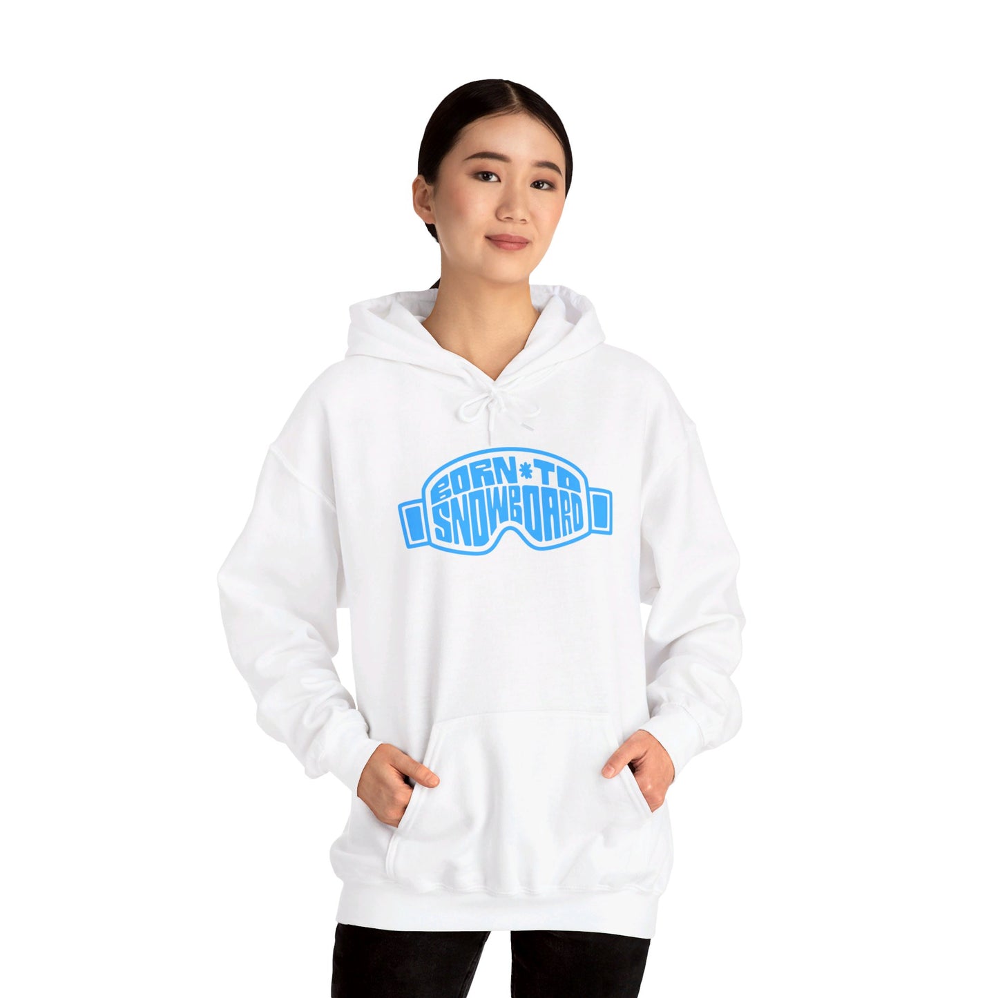 Born To Snowboard | Premium Soft Pullover Hoodie