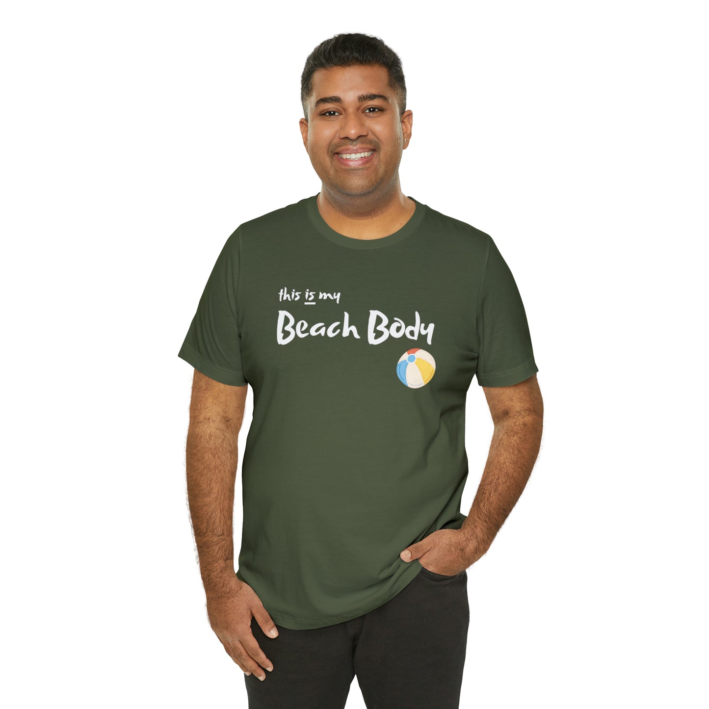 This Is My Beach Body | Men/Unisex T-Shirt - Mightee