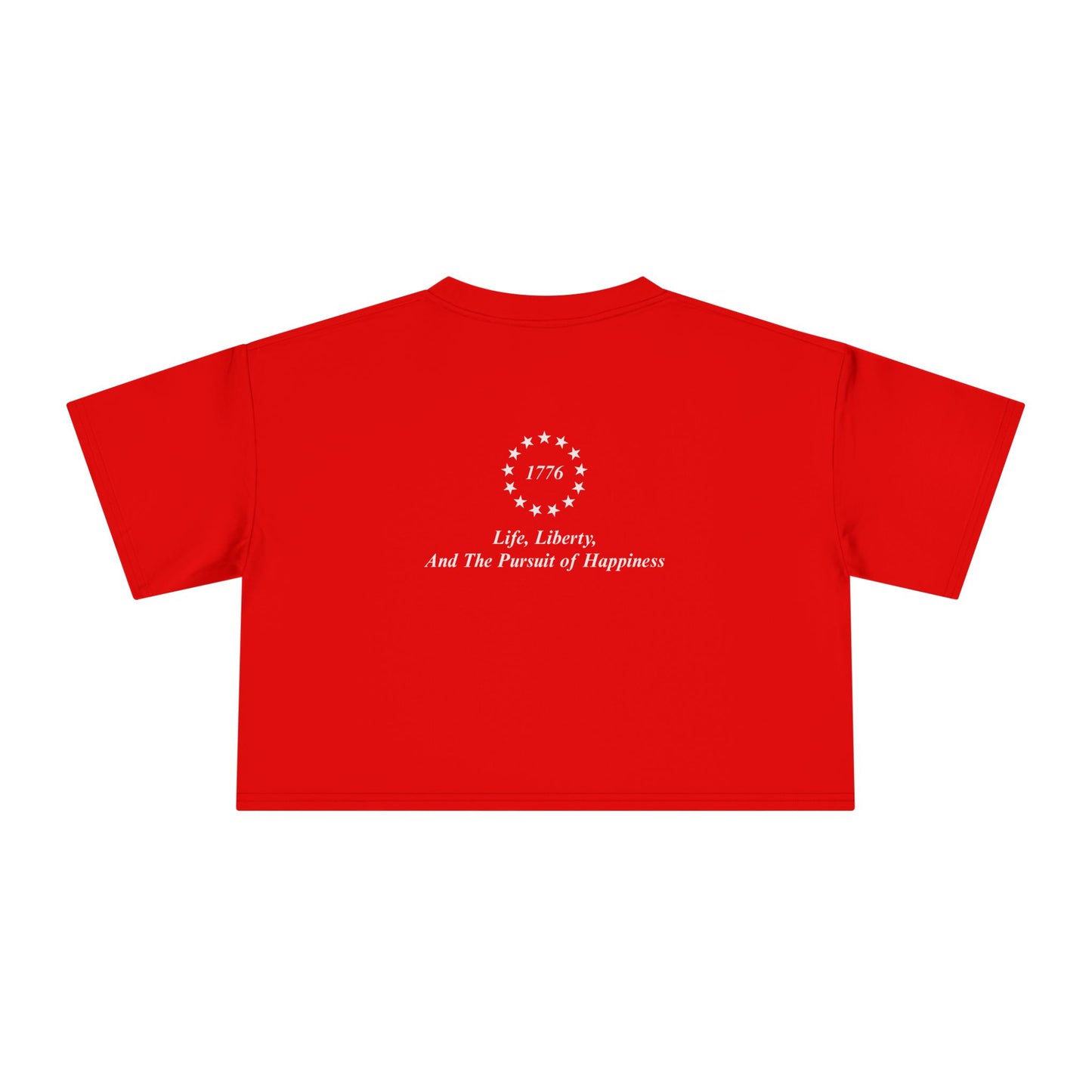 Dissent. Demand. Dignity (Women's Crop Tee)