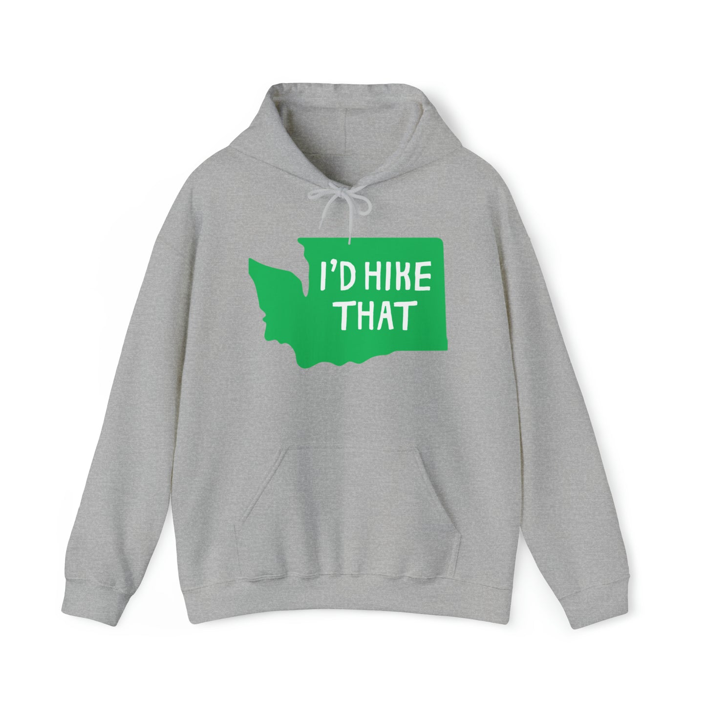 Washington I'd Hike That Hoodie | Premium Soft Pullover Hoodie