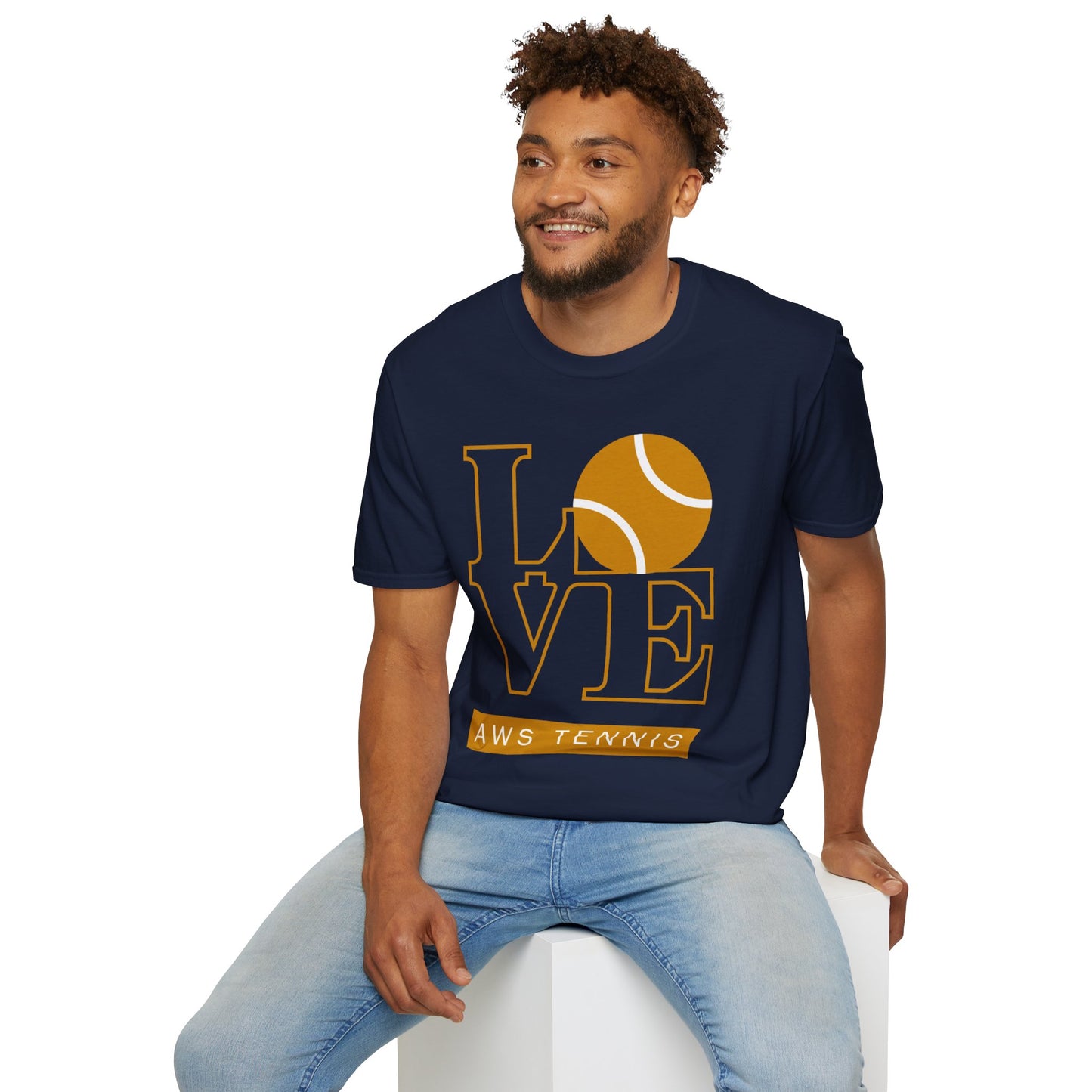 AWS Tennis LOVE | Softstyle T-Shirt