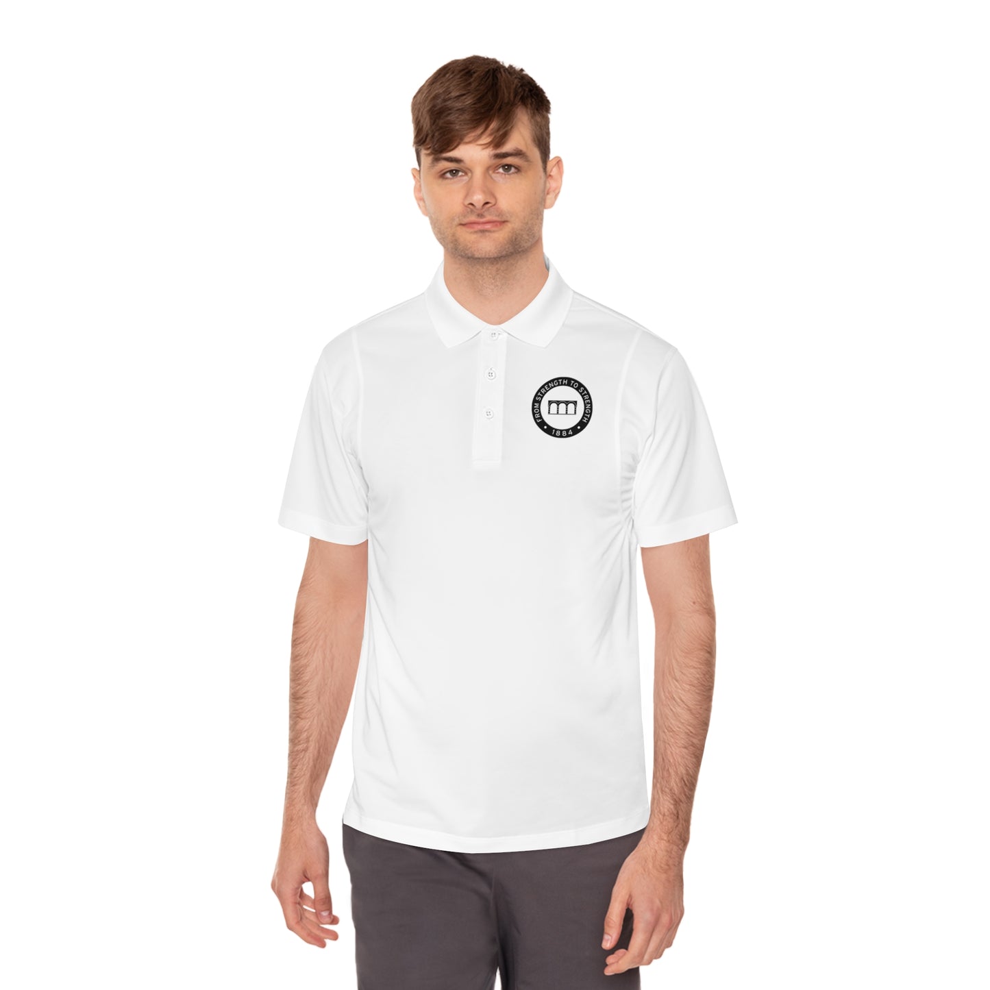 AWS Seal | Men's Performance Polo Shirt