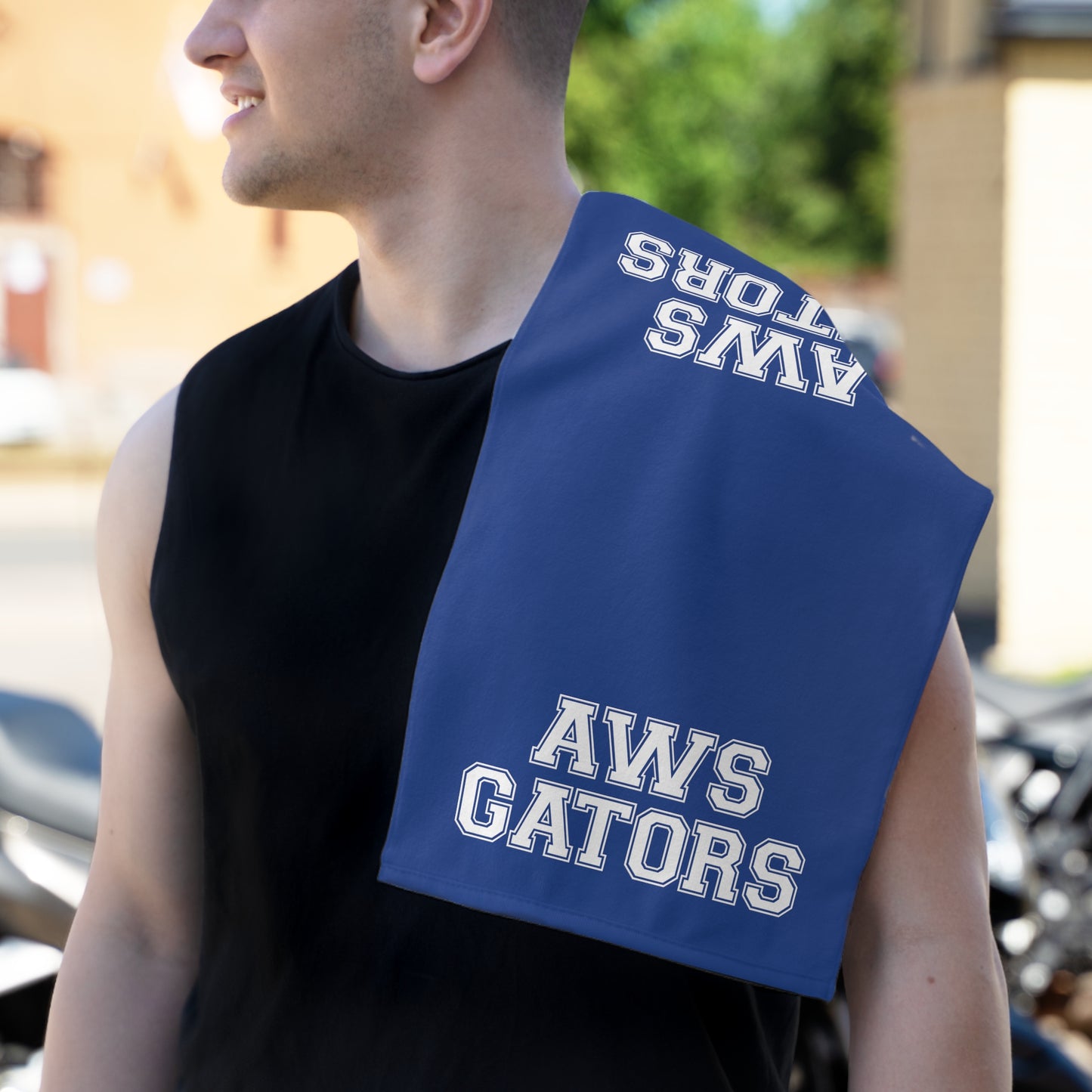 AWS Gators | Blue Rally Towel (11"x18")