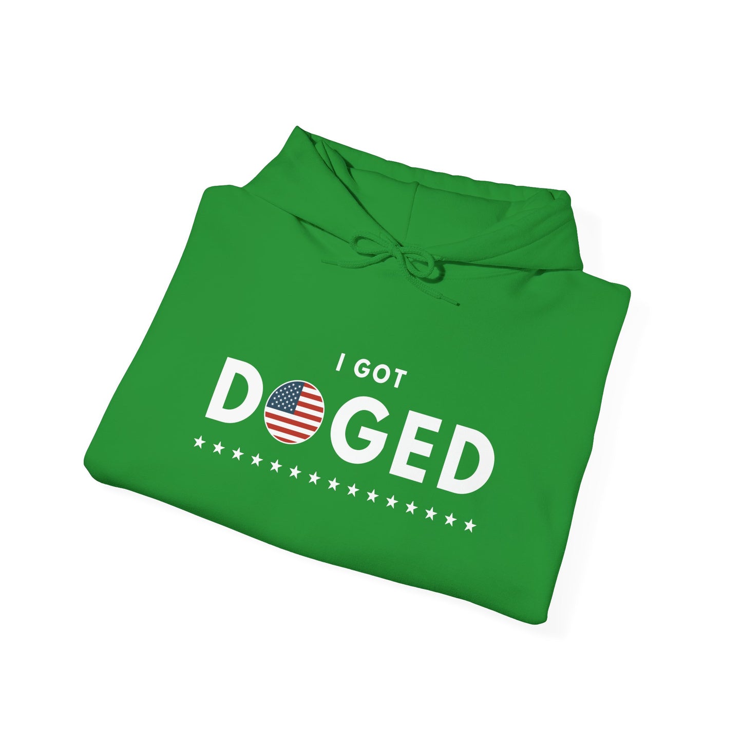 I Got Doged (Flag) | Unisex Hooded Sweatshirt