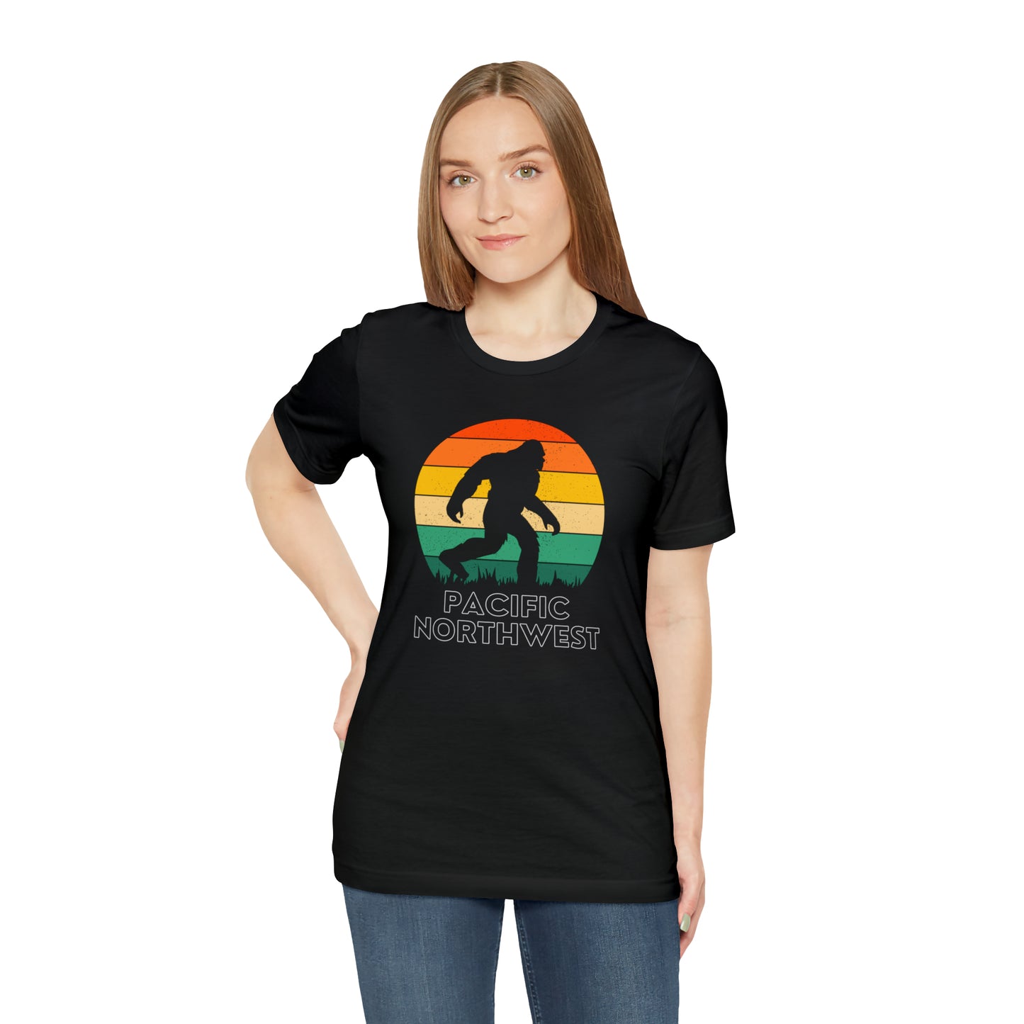 Pacific Northwest Bigfoot | Men/Unisex T-Shirt - Mightee