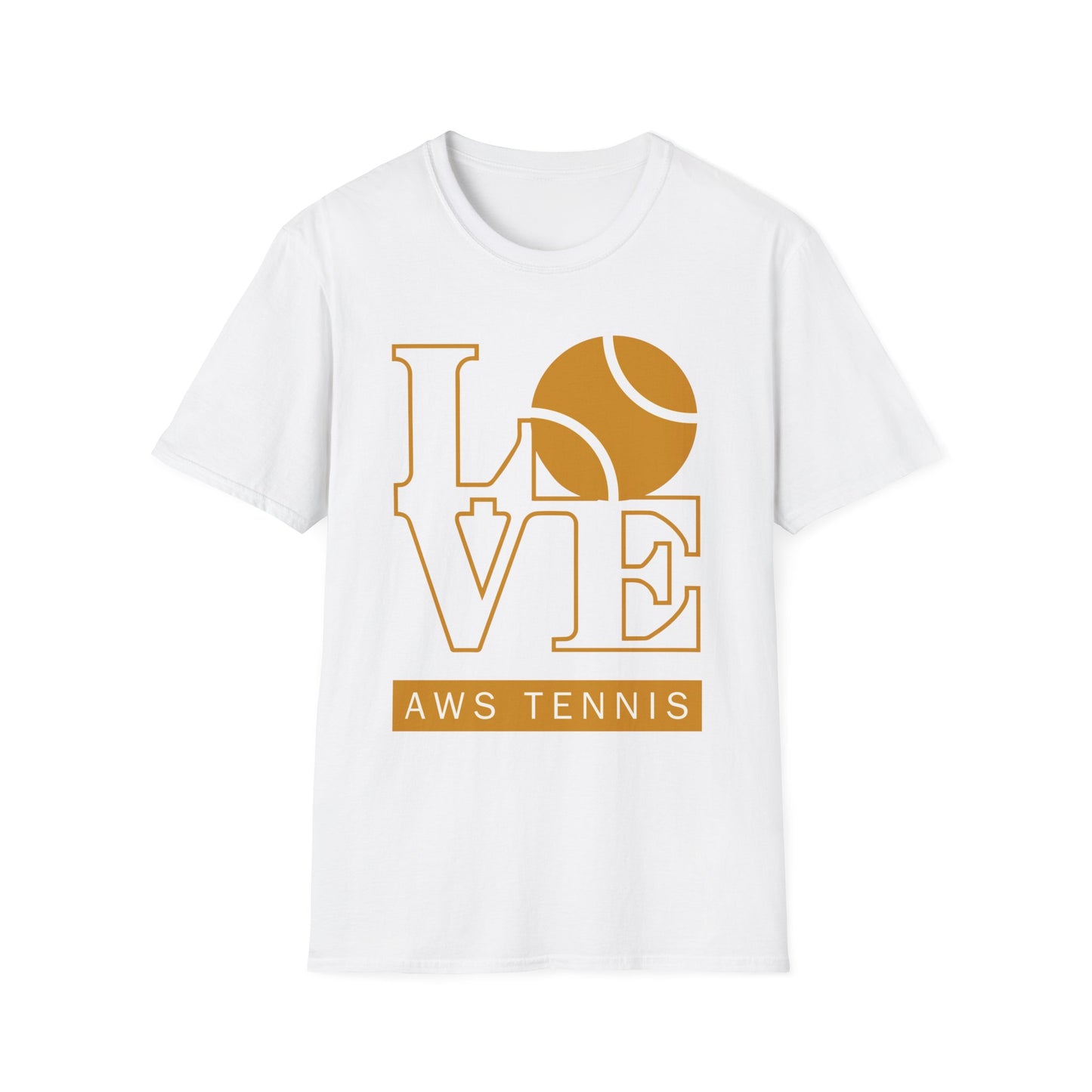 AWS Tennis LOVE | Softstyle T-Shirt