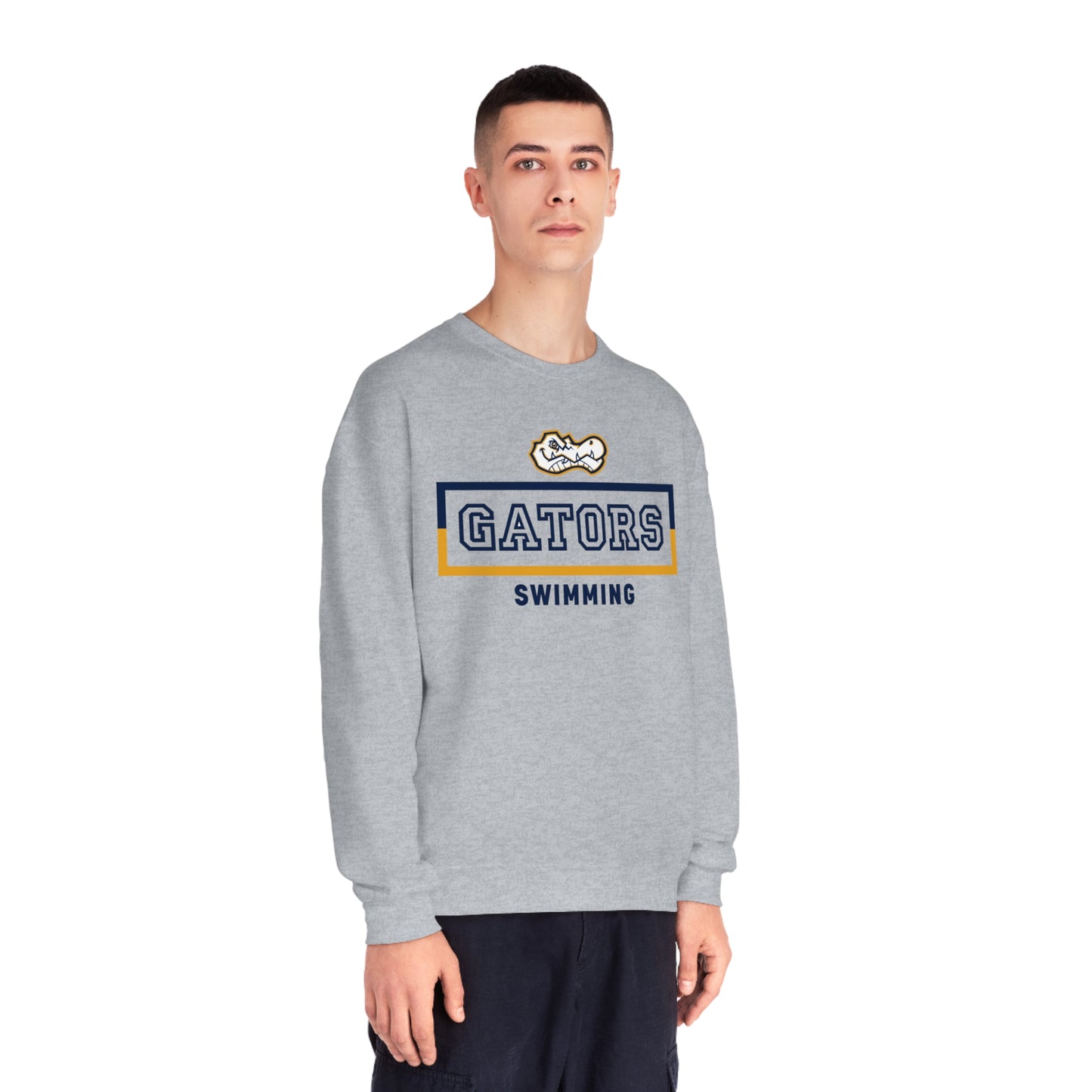 Gators Swimming | Unisex NuBlend® Fleece Crewneck Sweatshirt