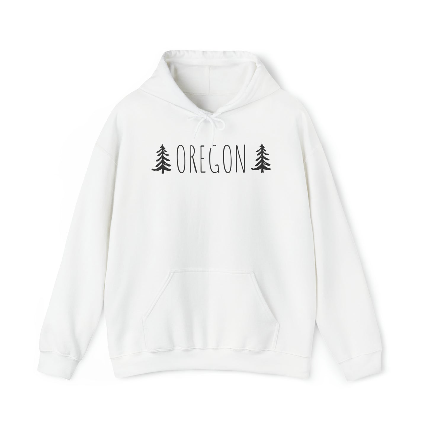 Oregon Tree Hoodie | Premium Soft Pullover Hoodie