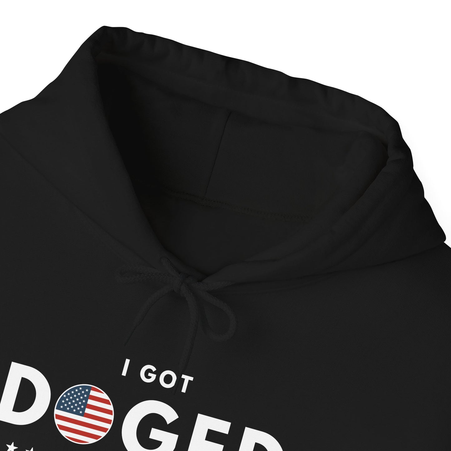 I Got Doged (Flag) | Unisex Hooded Sweatshirt