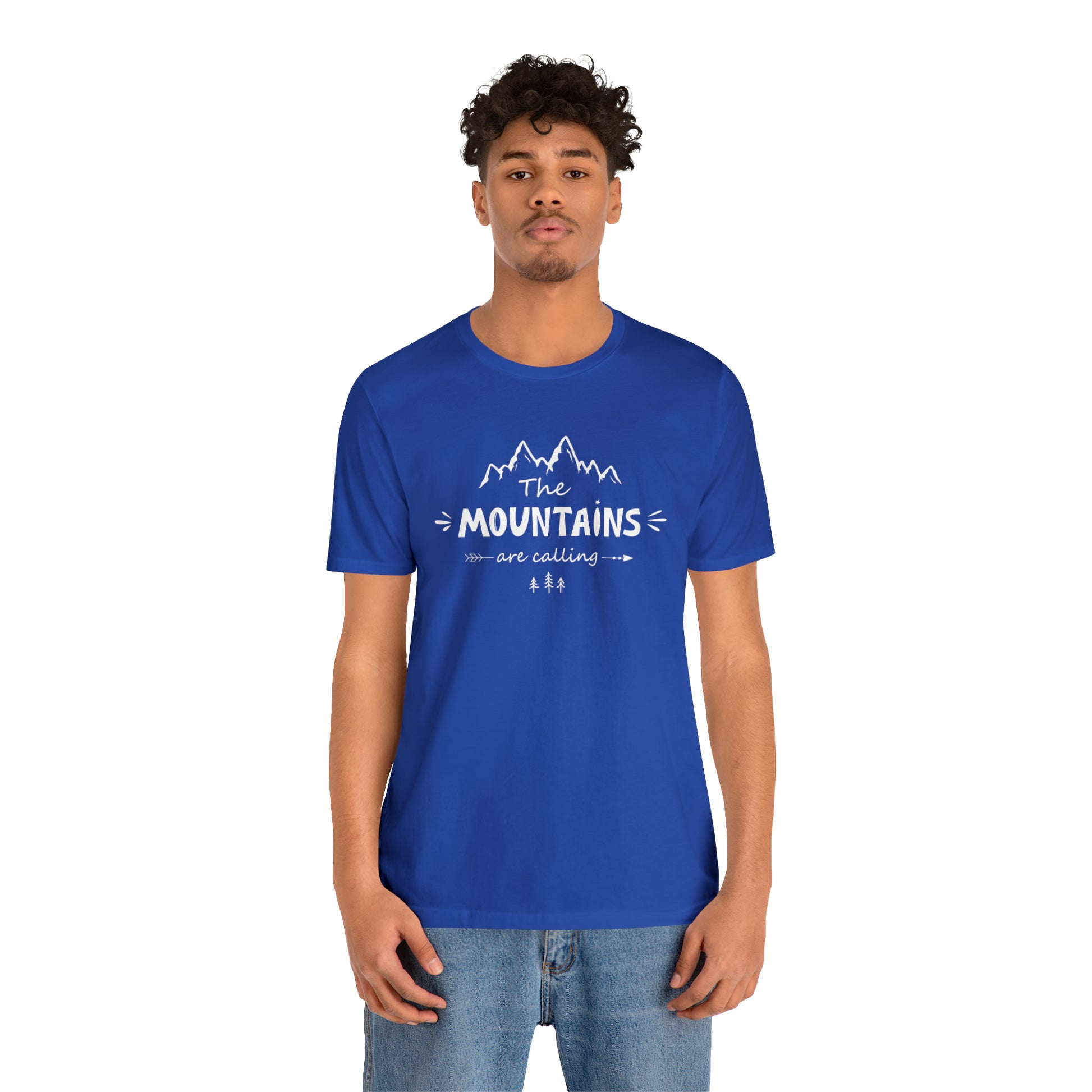 The Mountains Are Calling | Men/Unisex T-Shirt - Mightee