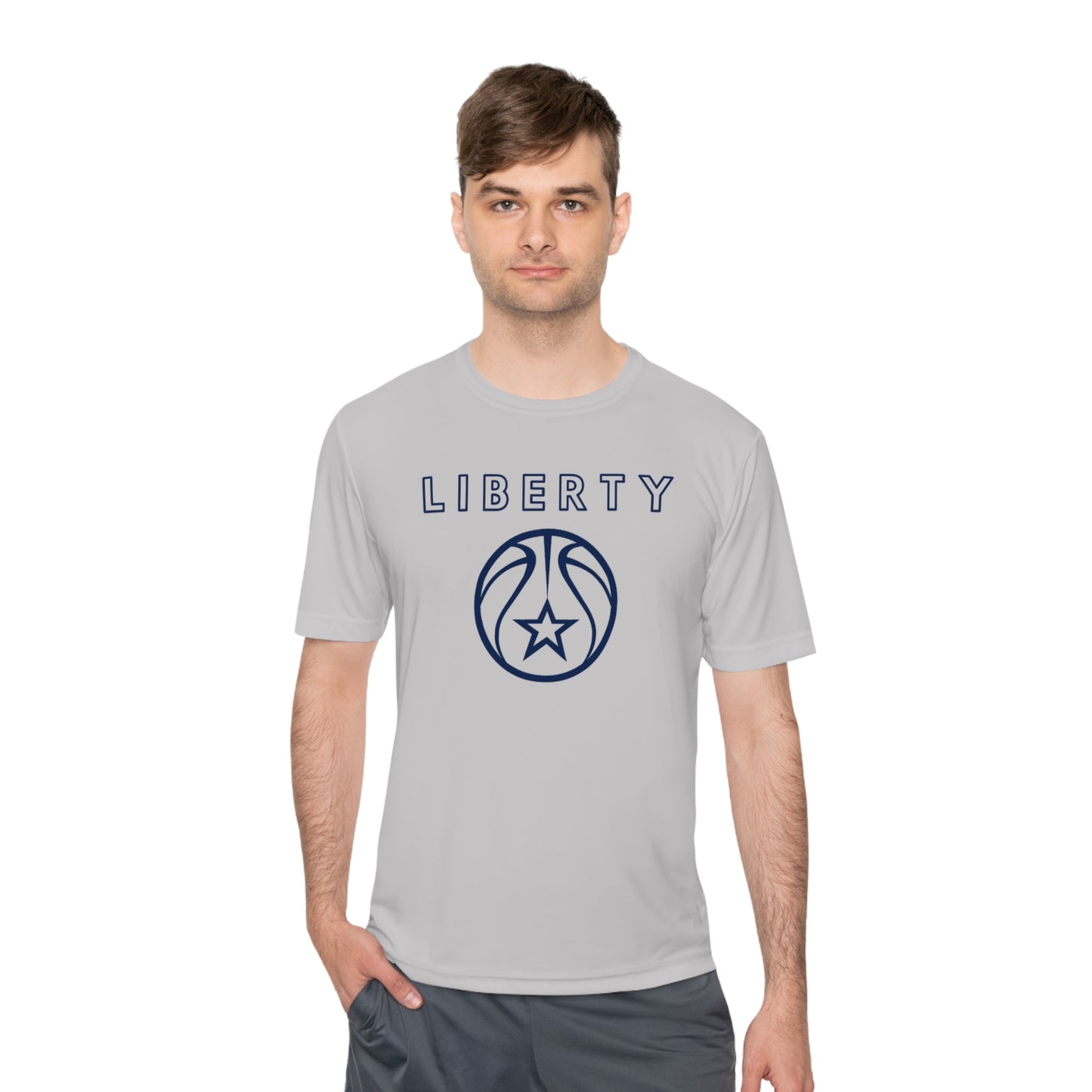 Liberty Basketball | Performance Moisture Wicking T-Shirt