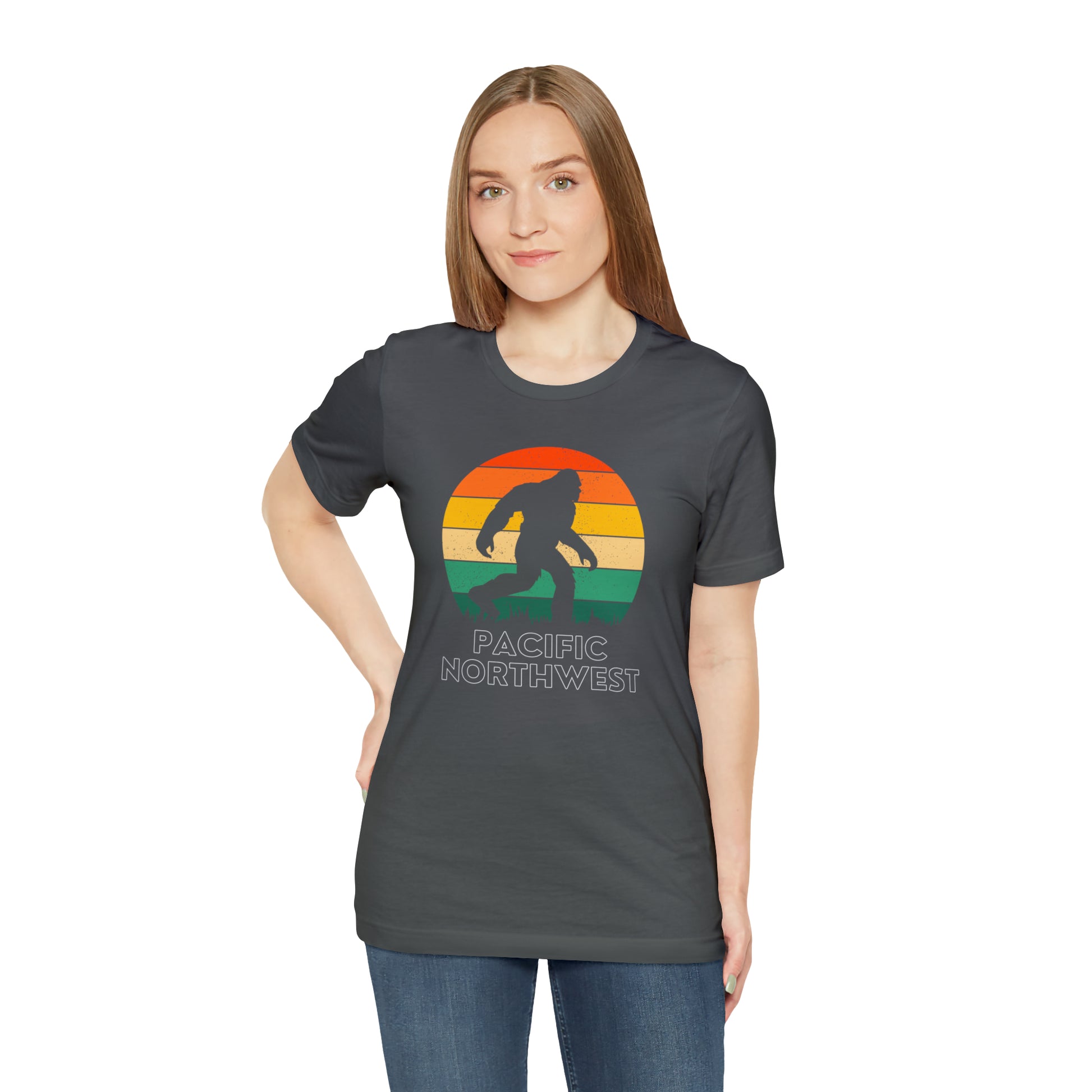 Pacific Northwest Bigfoot | Men/Unisex T-Shirt - Mightee