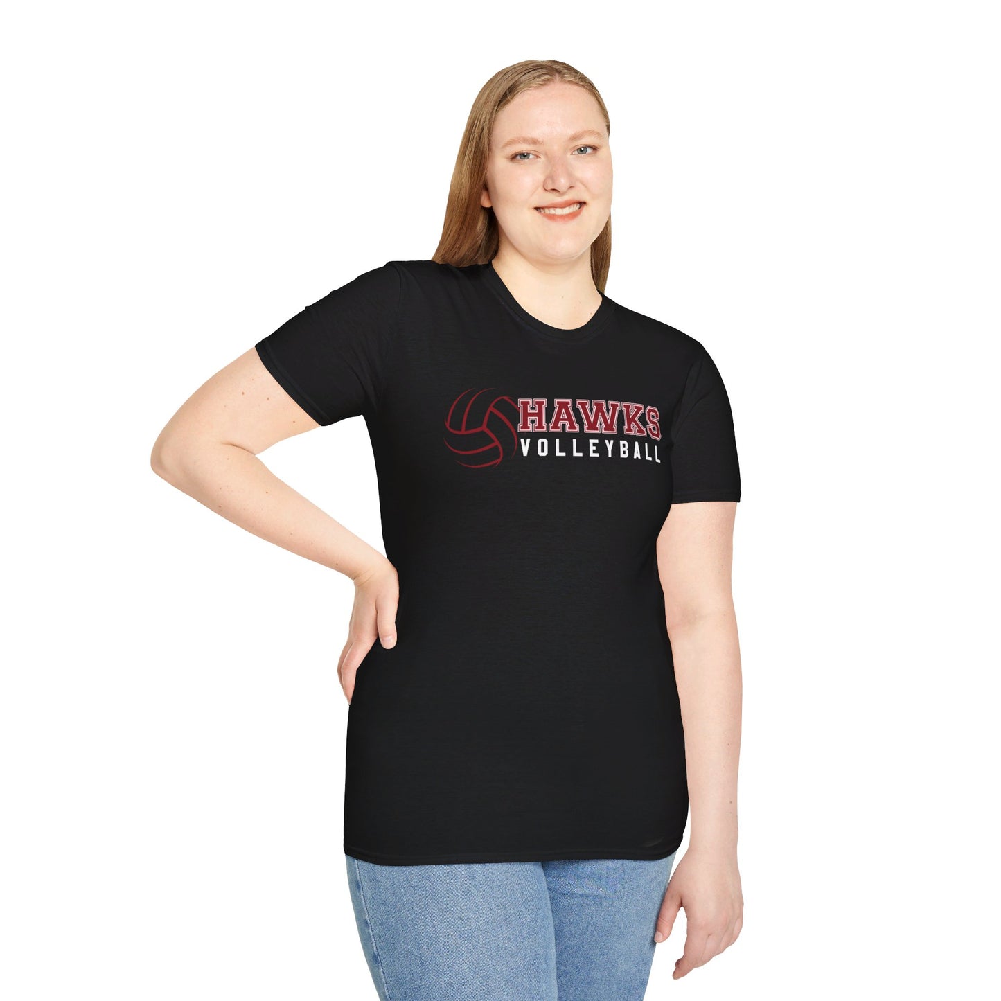 Hawks Volleyball Fanatic | Softstyle T-Shirt