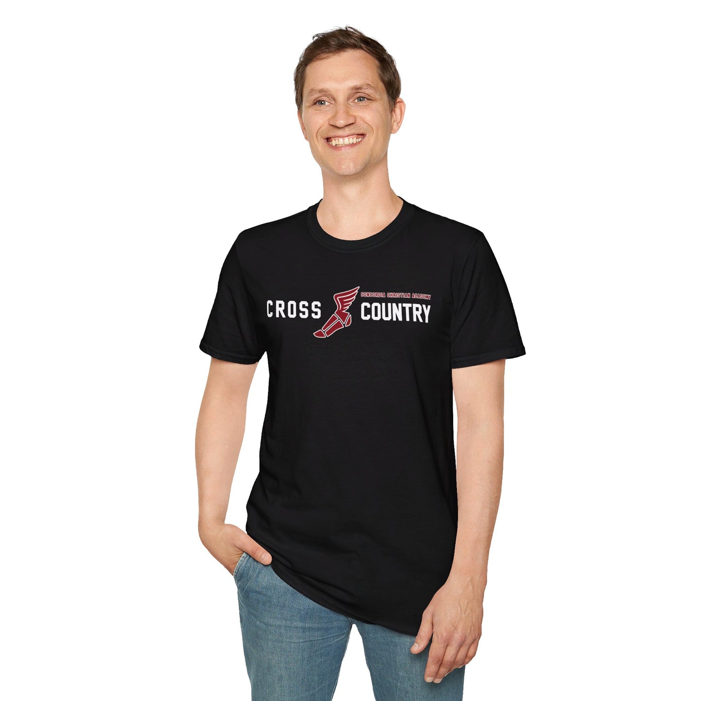 Hawks Cross Country Fanatic | Softstyle T-Shirt