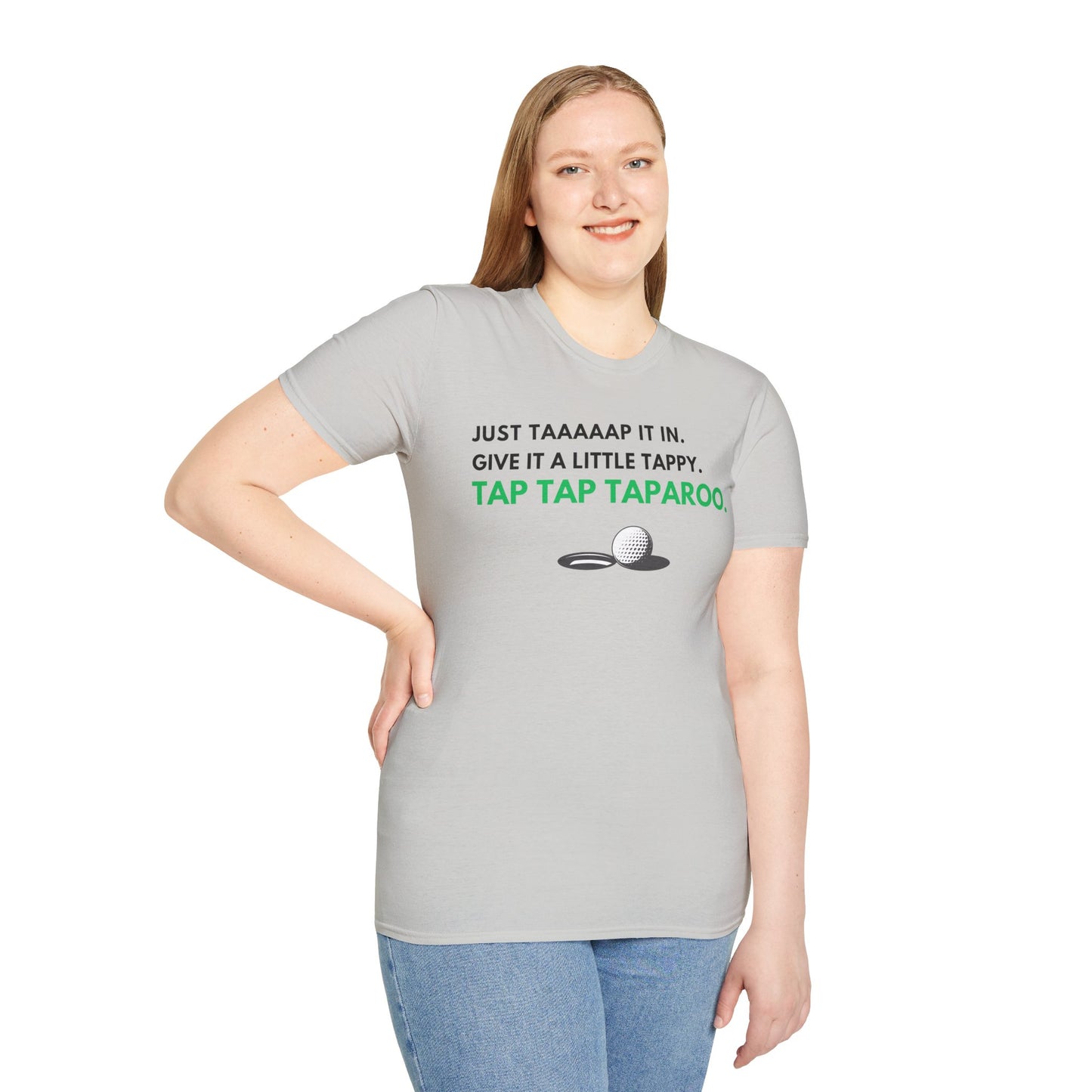 Just Tap It In Funny Golf T-Shirt | Premium Soft Tee