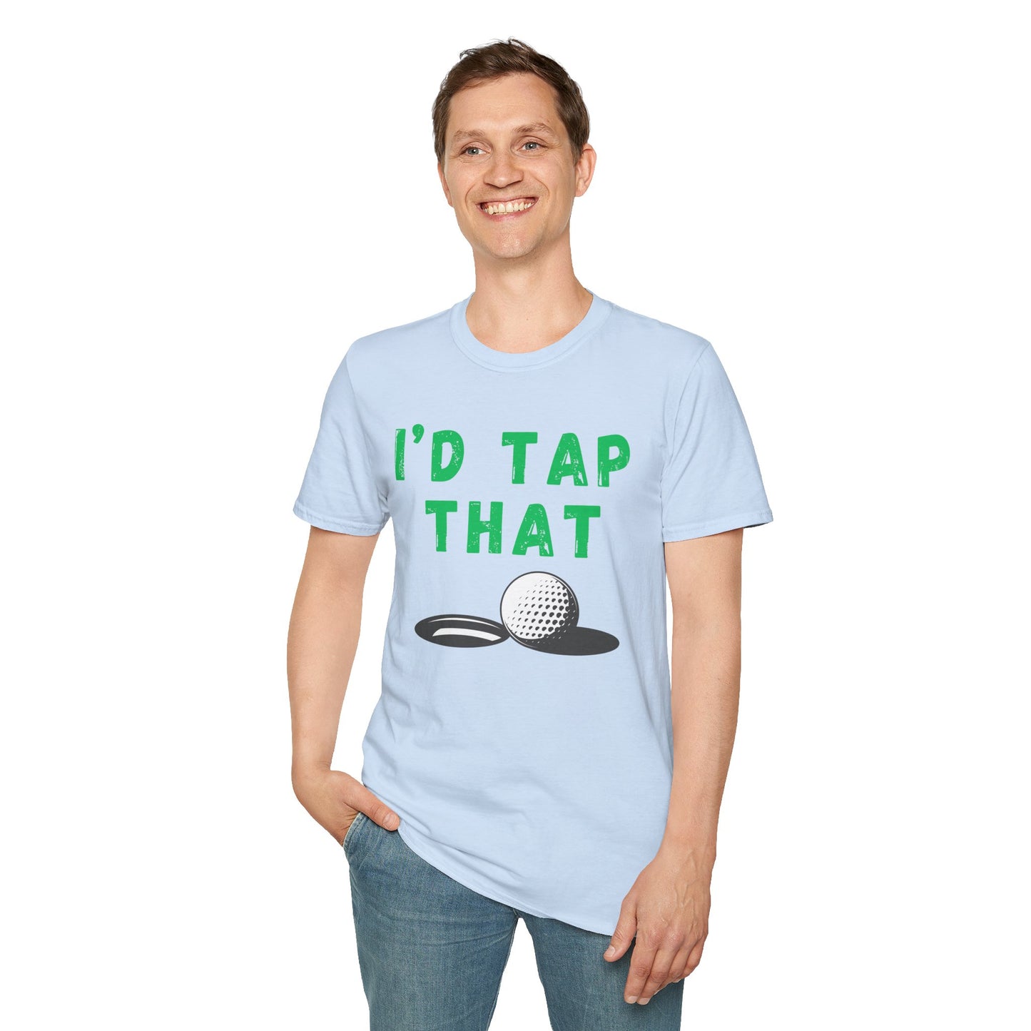 I'd Tap That Funny Golf T-Shirt | Premium Soft Tee