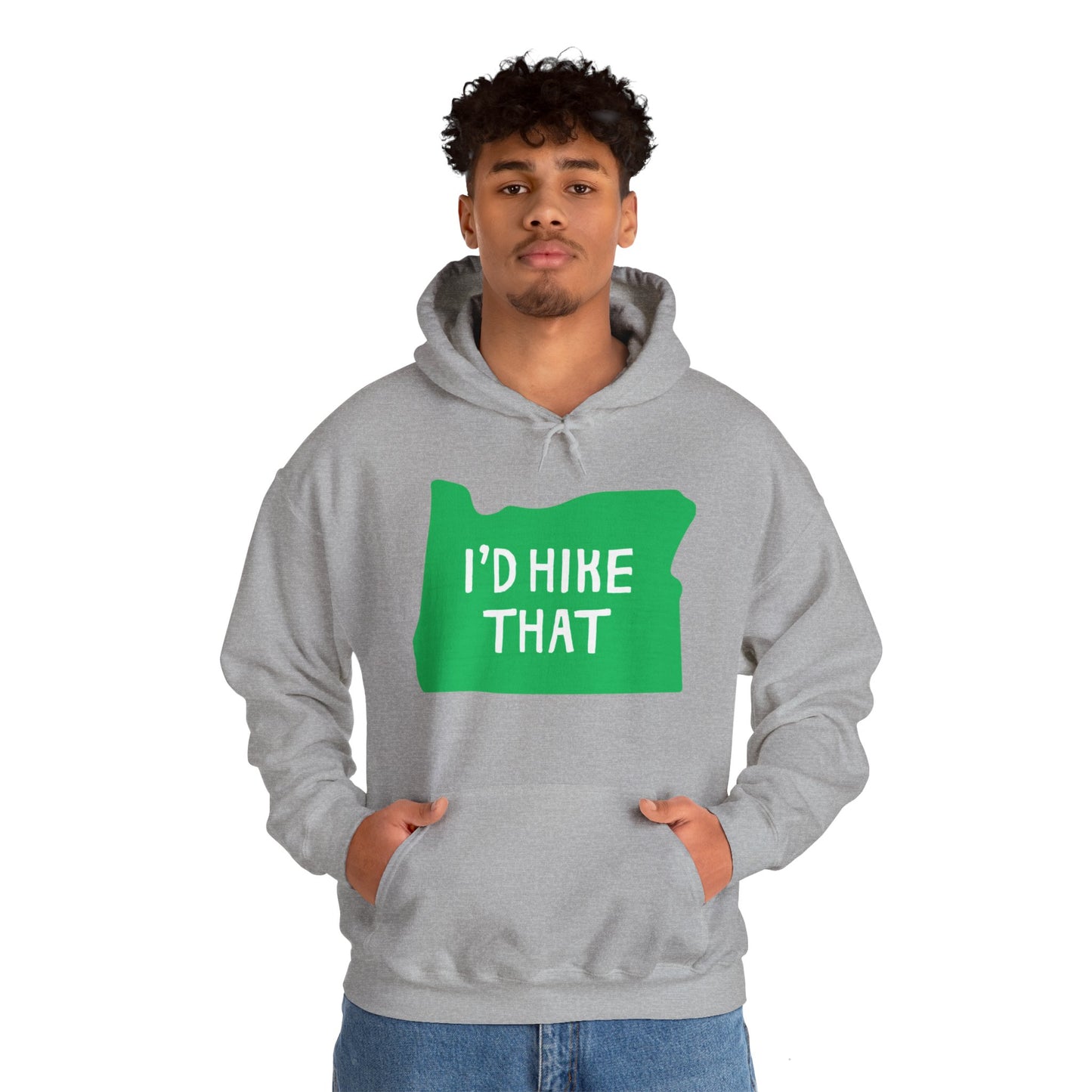 Oregon I'd Hike That Hoodie | Premium Soft Pullover Hoodie