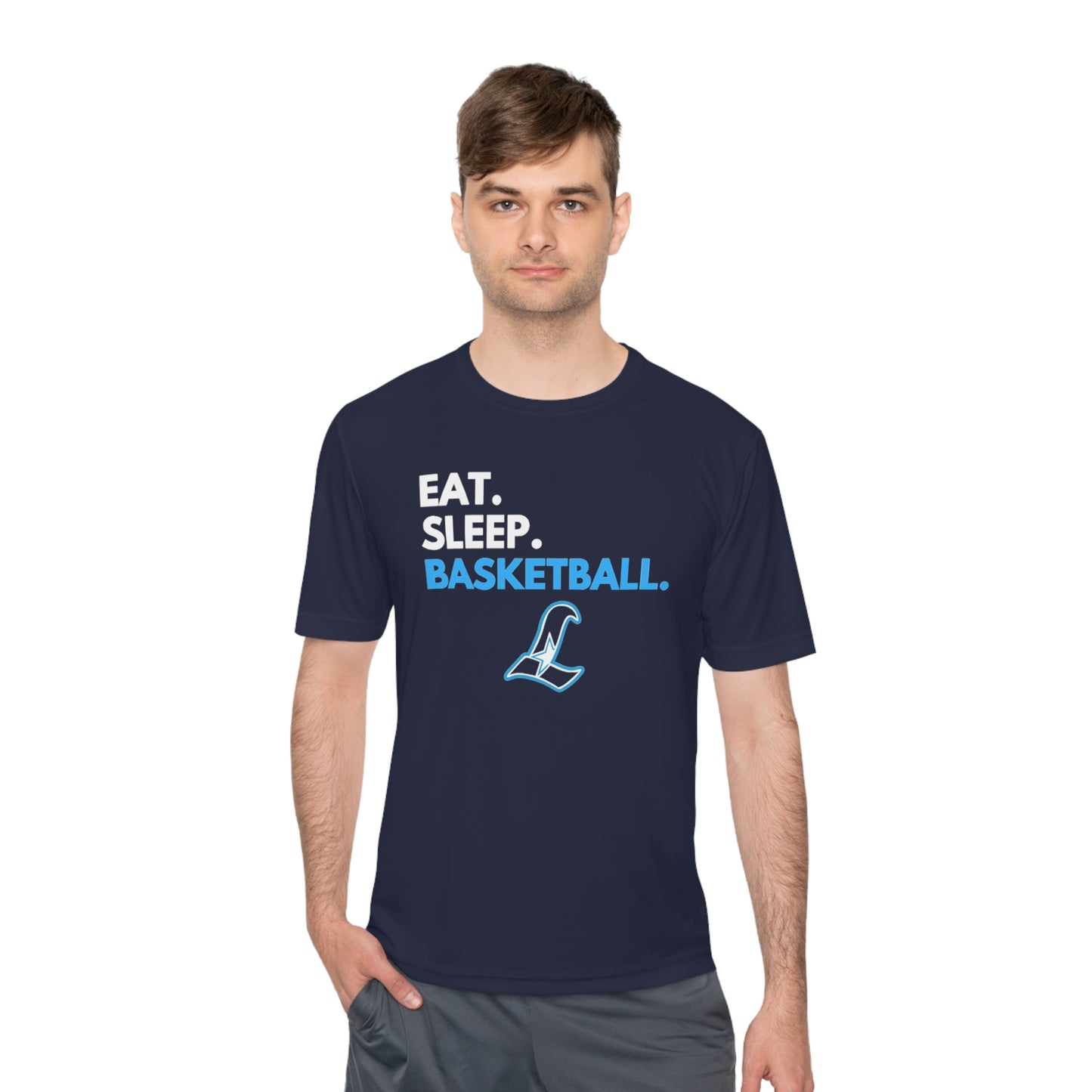 Liberty Eat Sleep Basketball | Performance Moisture Wicking T-Shirt