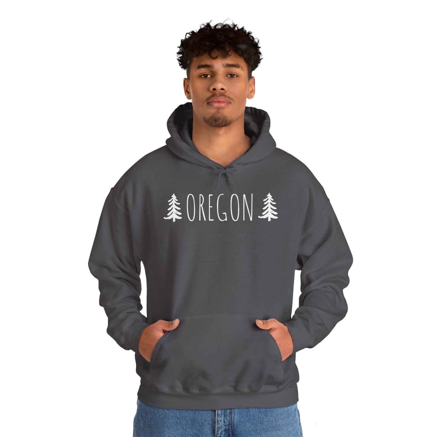 Oregon Tree Hoodie | Premium Soft Pullover Hoodie