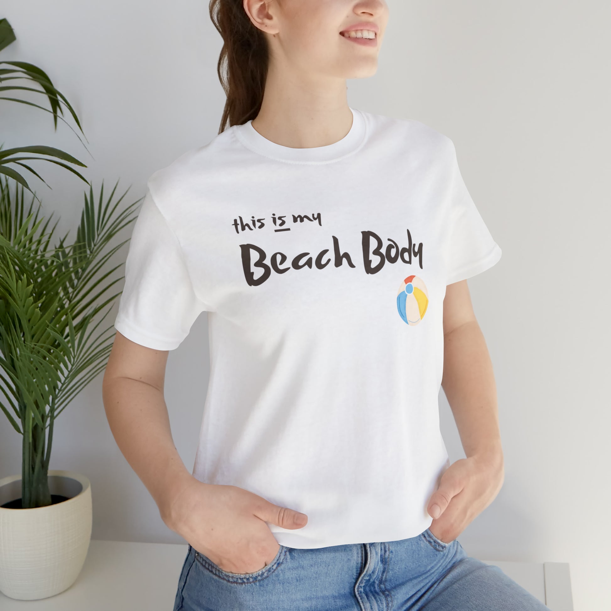 This Is My Beach Body | Men/Unisex T-Shirt - Mightee