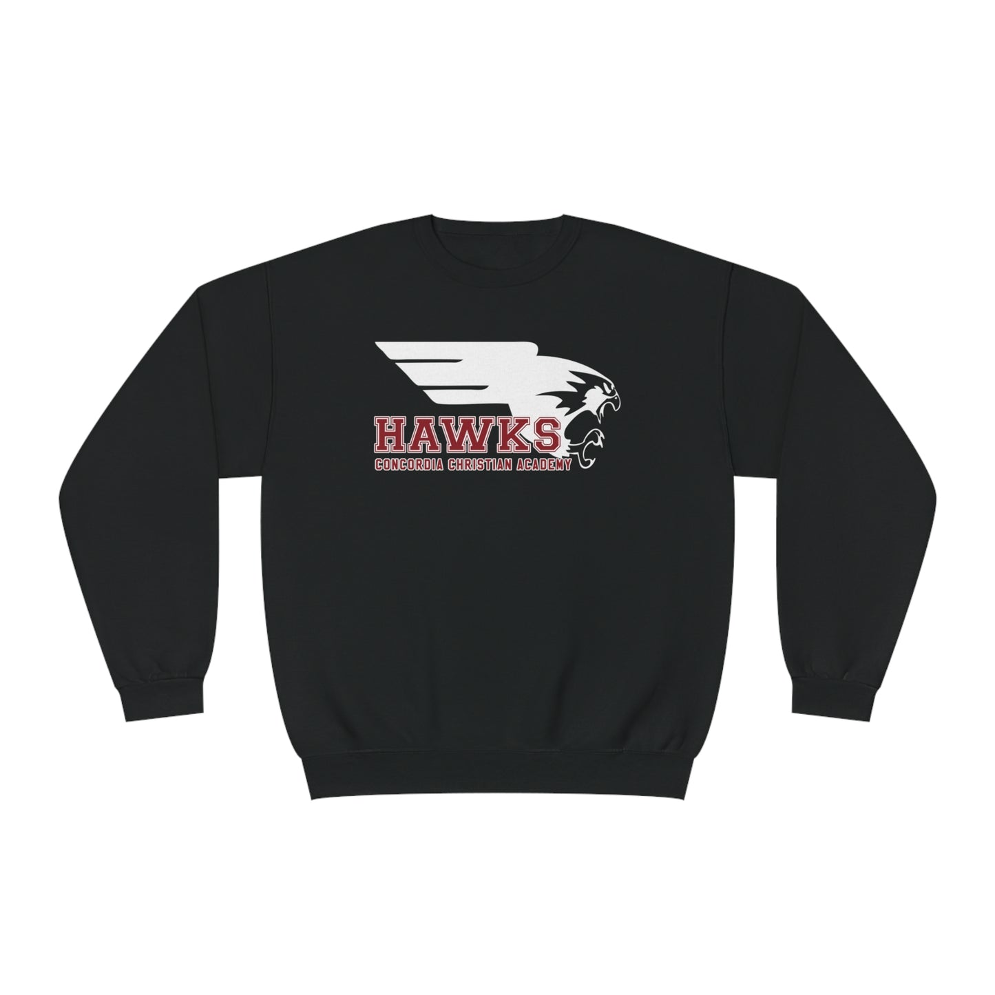 CCA Hawks | Unisex Fleece Crewneck Sweatshirt