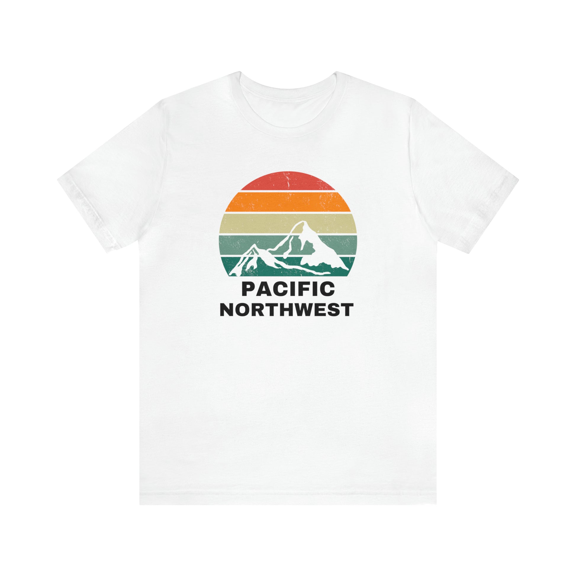 Pacific Northwest Retro | Men/Unisex T-Shirt - Mightee