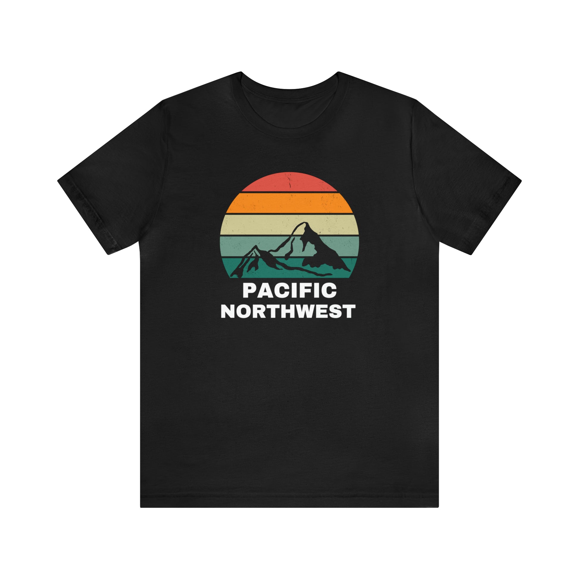 Pacific Northwest Retro | Men/Unisex T-Shirt - Mightee