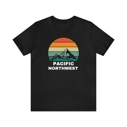 Pacific Northwest Retro | Men/Unisex T-Shirt - Mightee