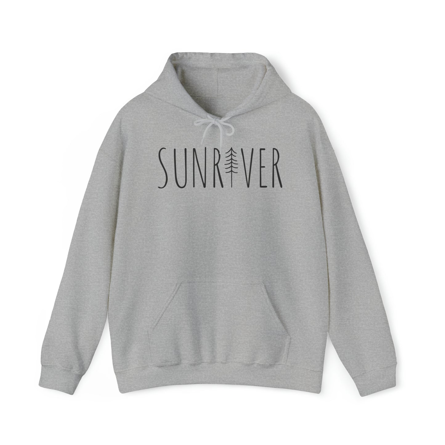 Sunriver Tree Hoodie | Premium Soft Pullover Hoodie