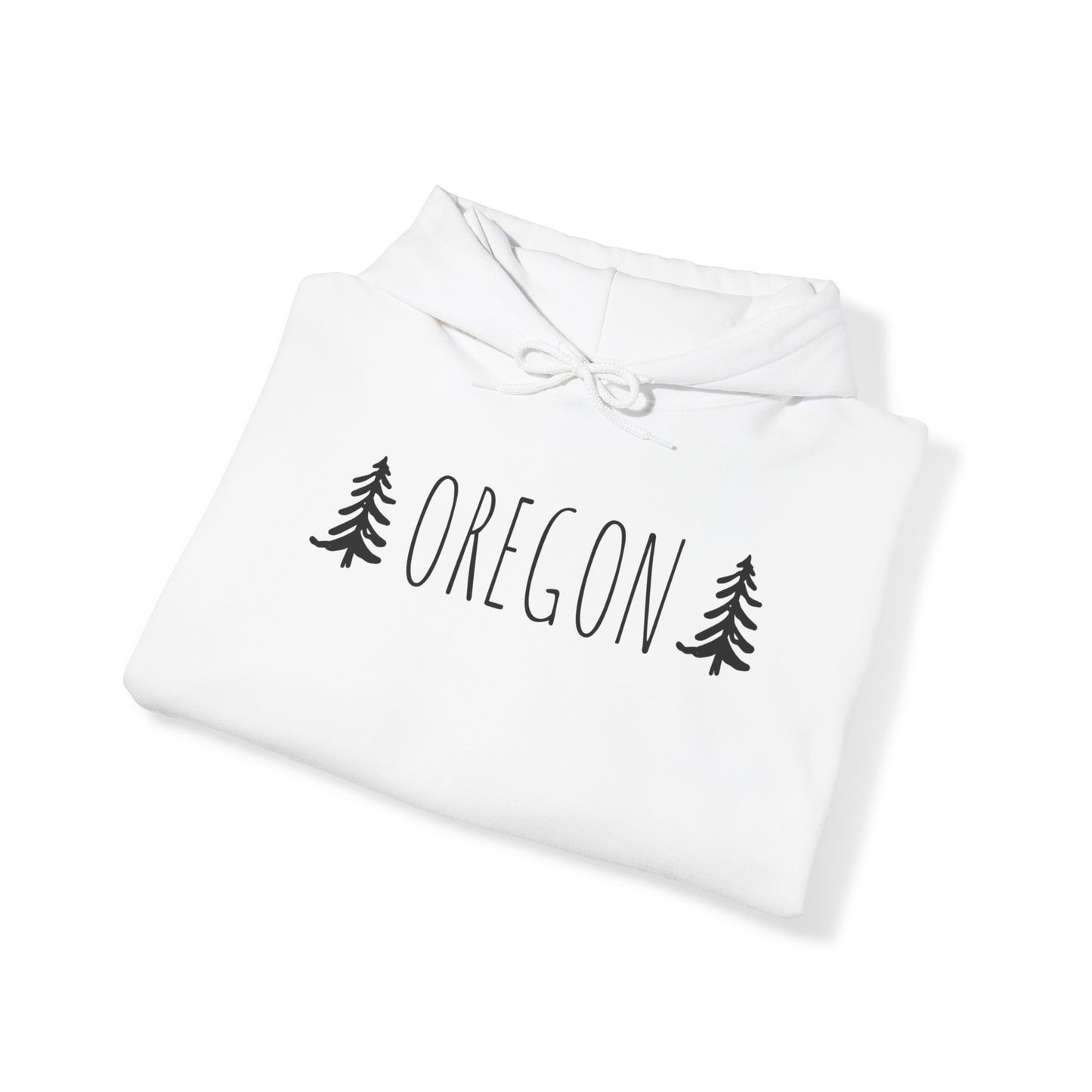 Oregon Tree Hoodie | Premium Soft Pullover Hoodie