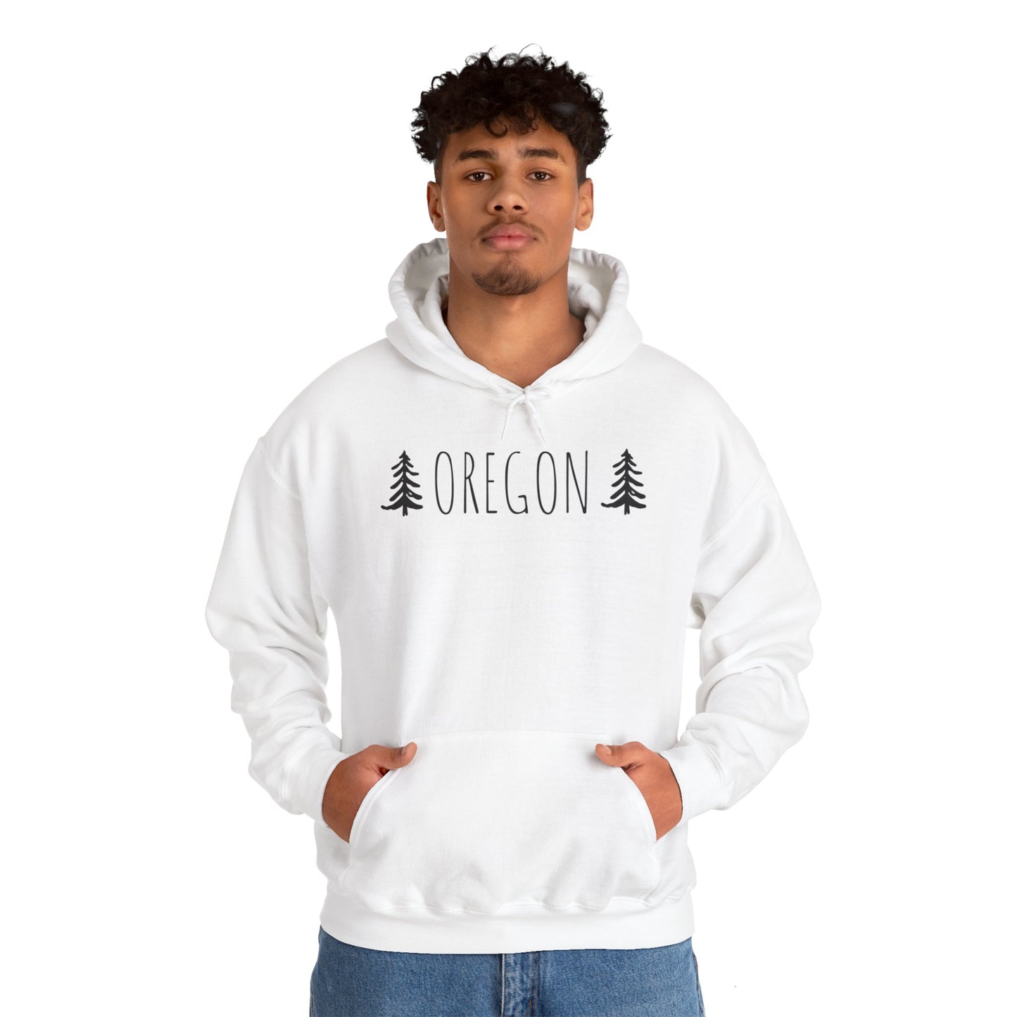 Oregon Tree Hoodie | Premium Soft Pullover Hoodie