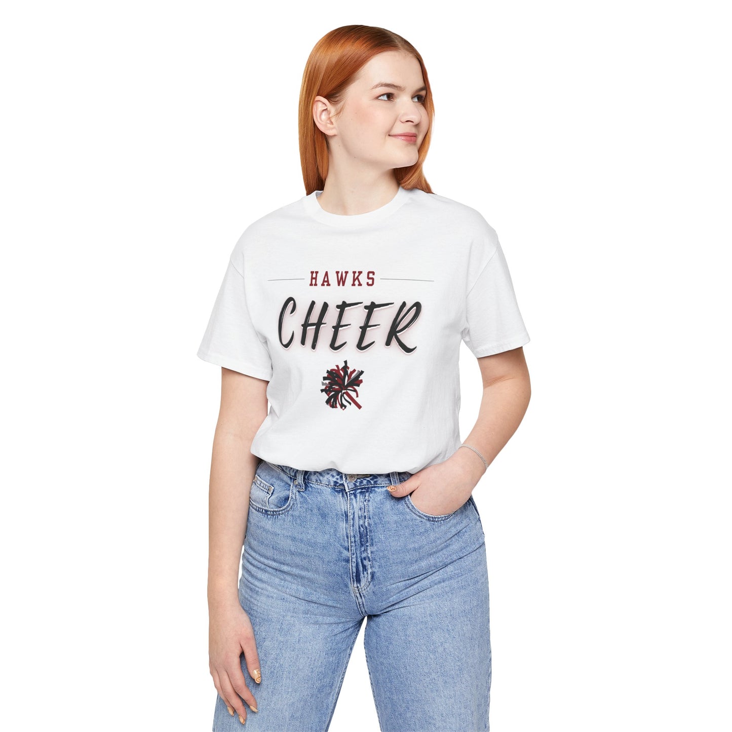 Hawks Cheer | Softstyle T-Shirt