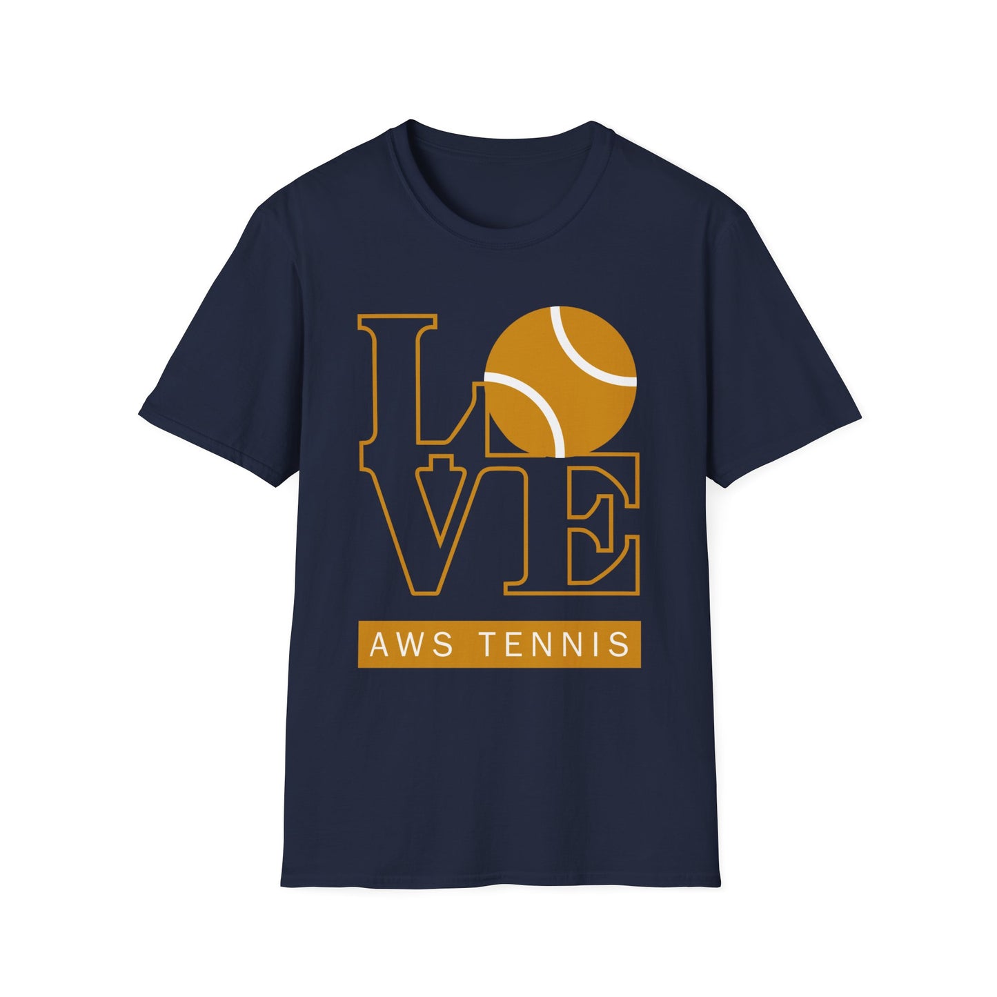 AWS Tennis LOVE | Softstyle T-Shirt