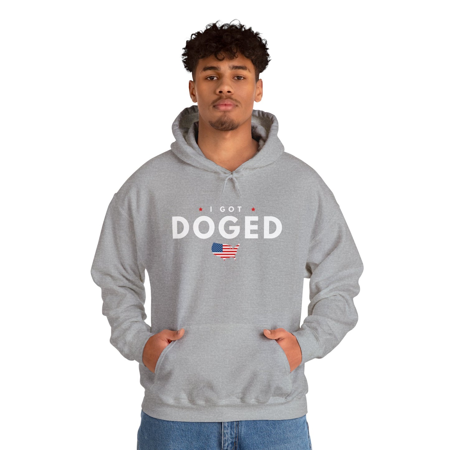 I Got Doged | Unisex Hooded Sweatshirt