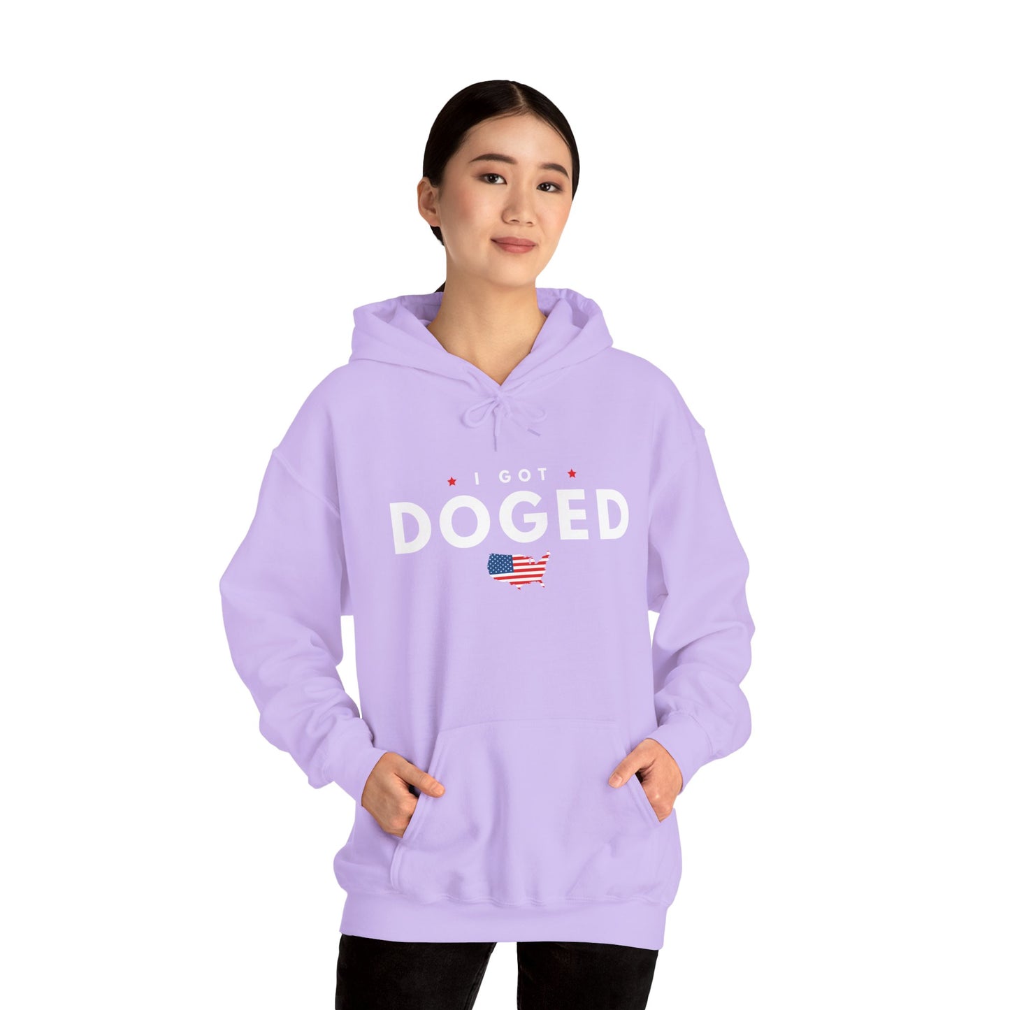 I Got Doged | Unisex Hooded Sweatshirt